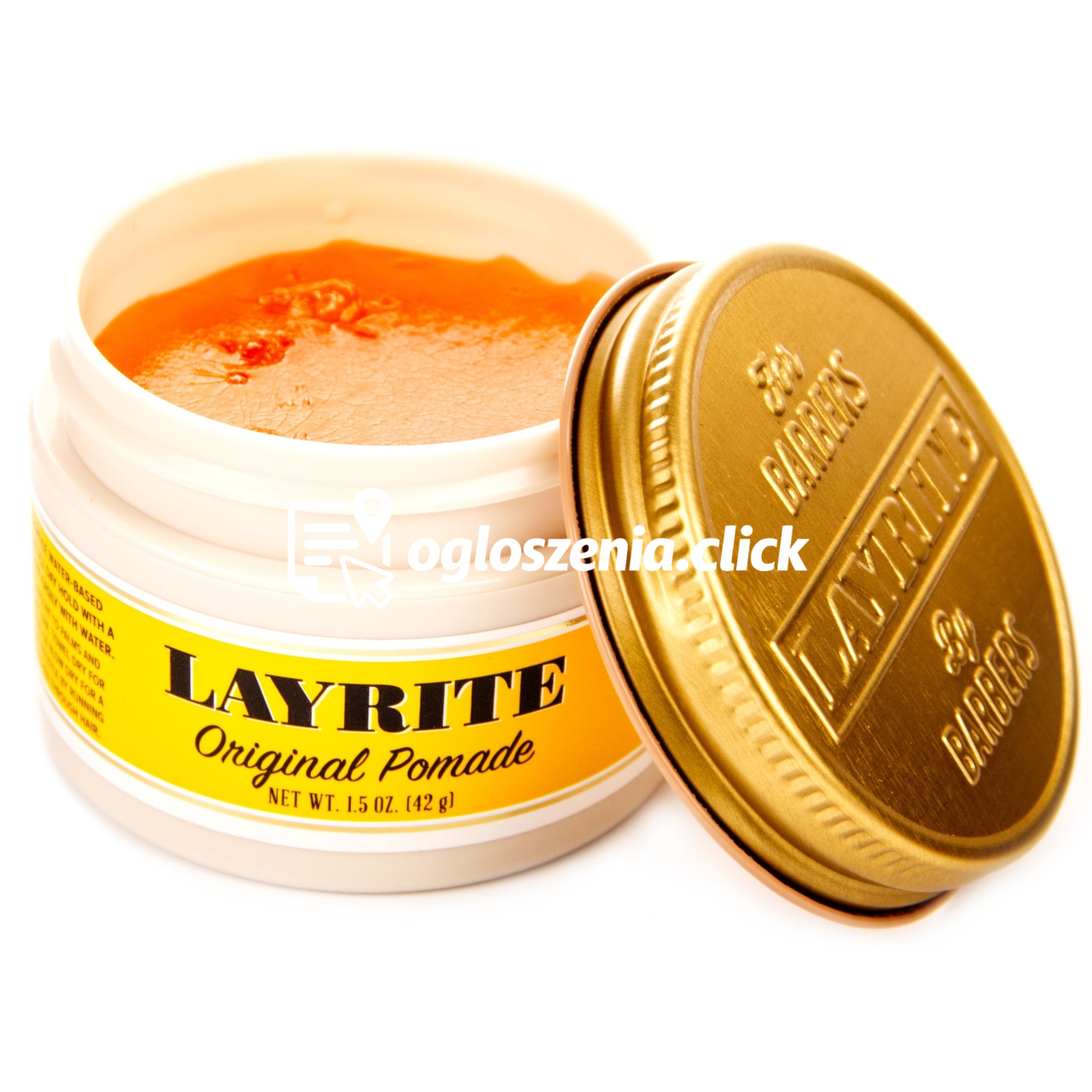 Zdjęcie produktu Layrite Original Pomade – mocne utrwalenie, sredni polysk, wanilia 42 g