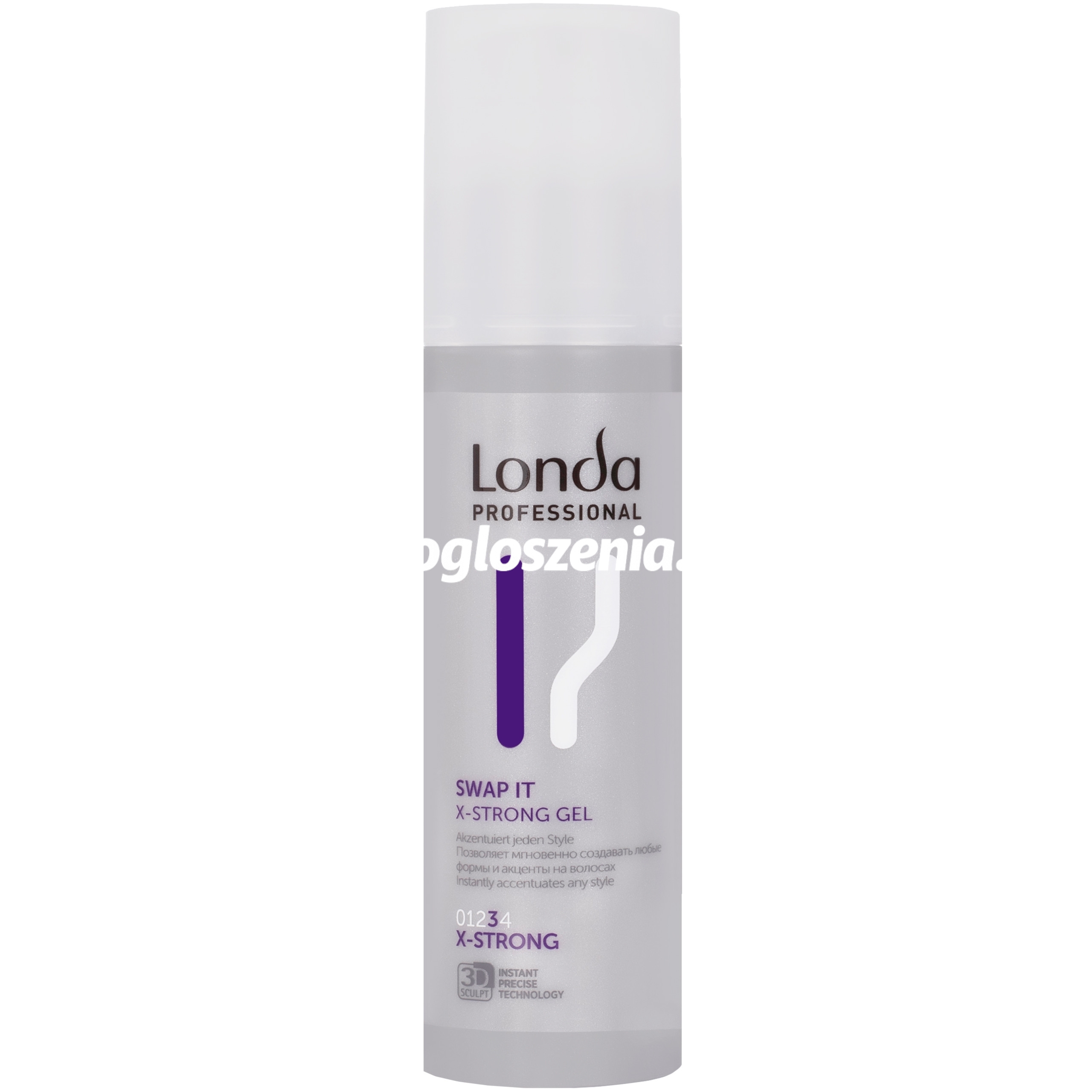 Zdjęcie produktu Londa Professional Swap It X-Strong Gel - bardzo mocny zel do stylizacji fryzur, 100ml