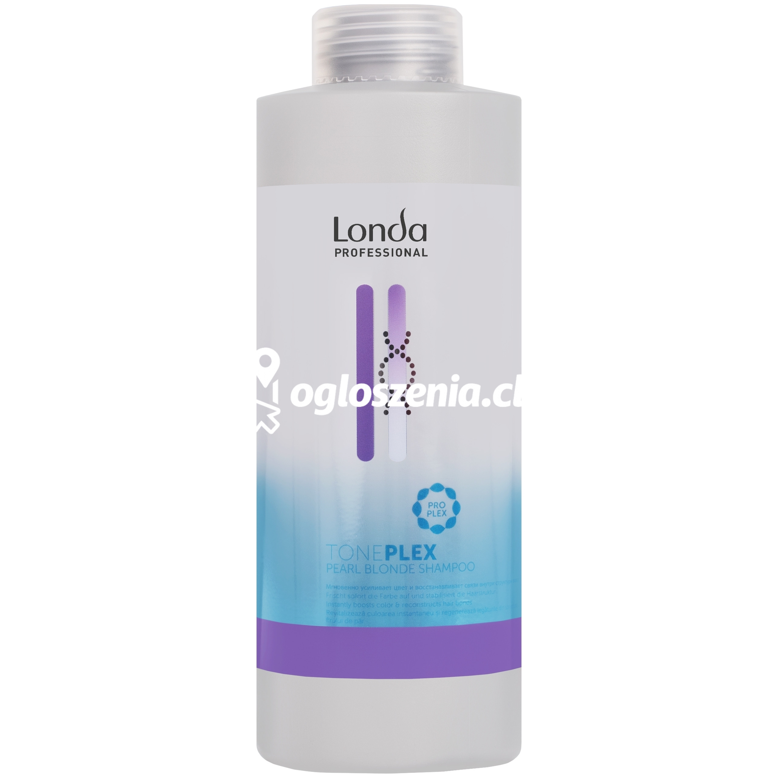 Zdjęcie produktu Londa Professional Toneplex Pearl Blonde - szampon neutralizujacy zólte tony, 1000ml