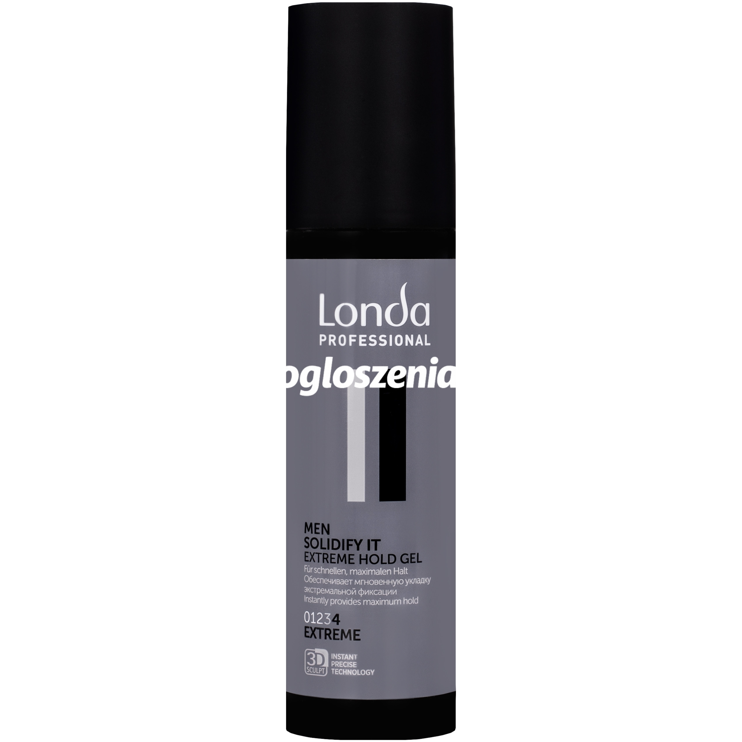 Zdjęcie produktu Londa Soldify It Extreme Hold Gel - zel do wlosów dla mezczyzn, ekstra mocny, 100ml