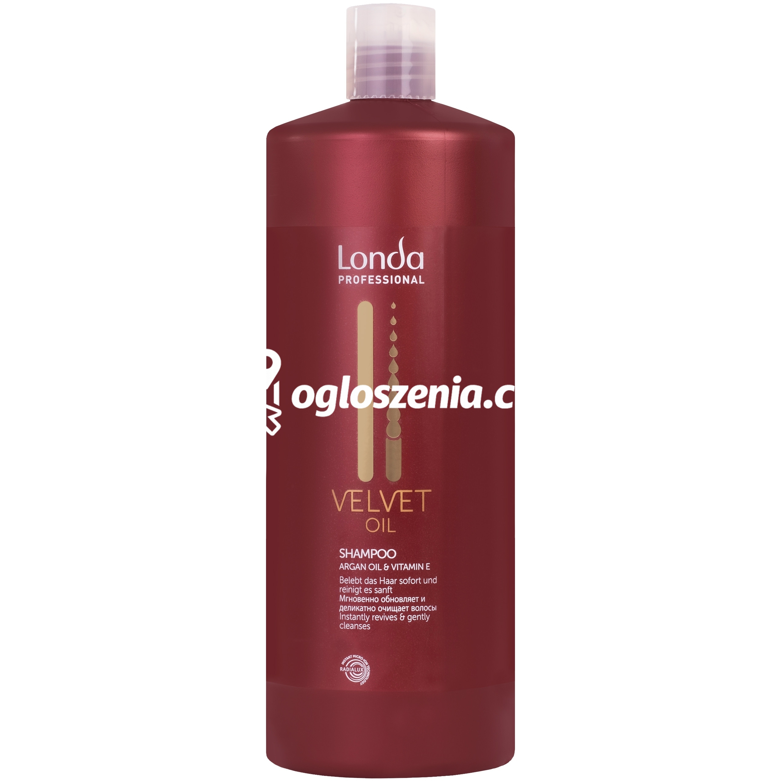 Zdjęcie produktu Londa Velvet Oil - szampon do wlosów suchych i zniszczonych, 1000ml