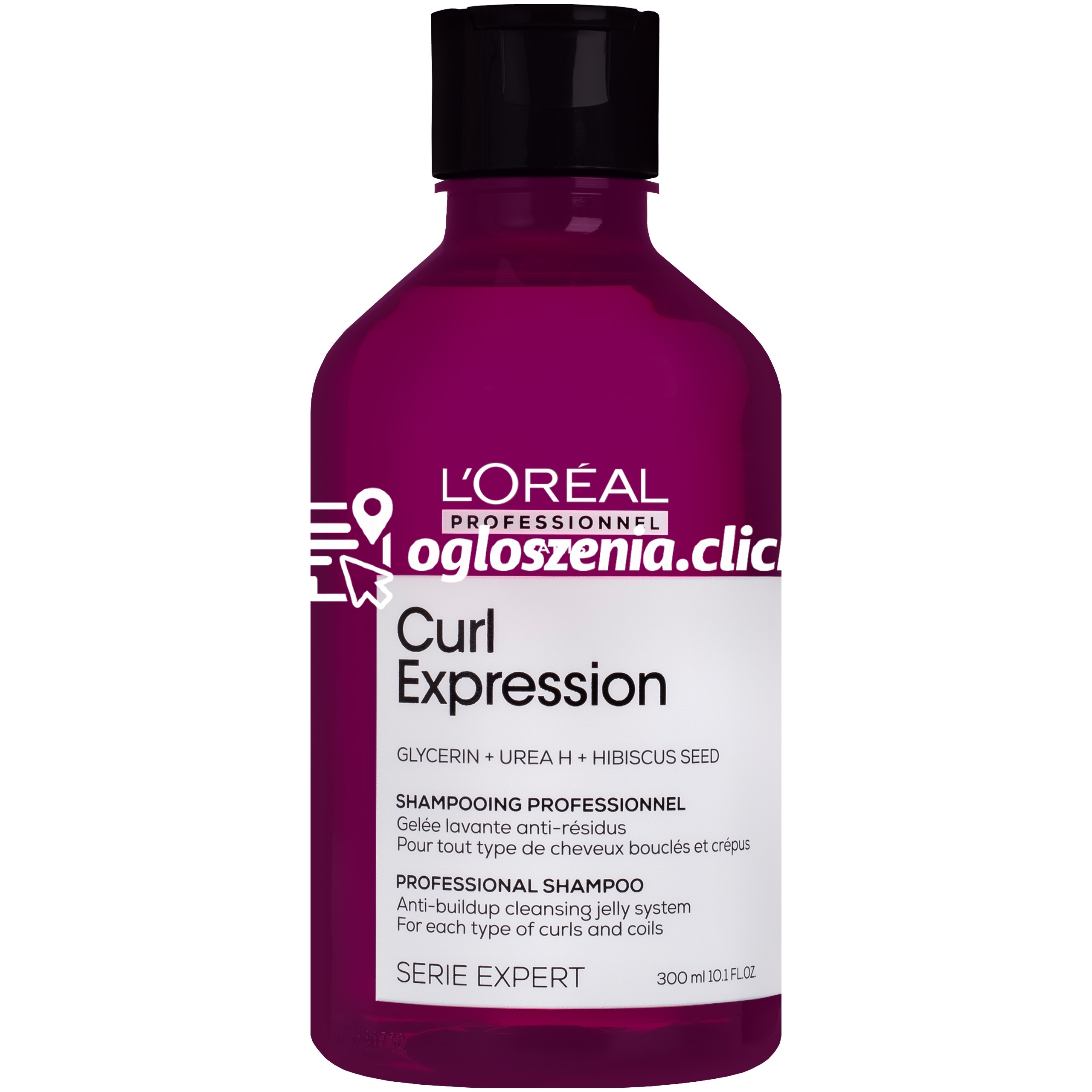 Zdjęcie produktu Loreal Curl Expression Moisturizing Shampoo - nawilzajacy szampon do wlosów kreconych, 300ml