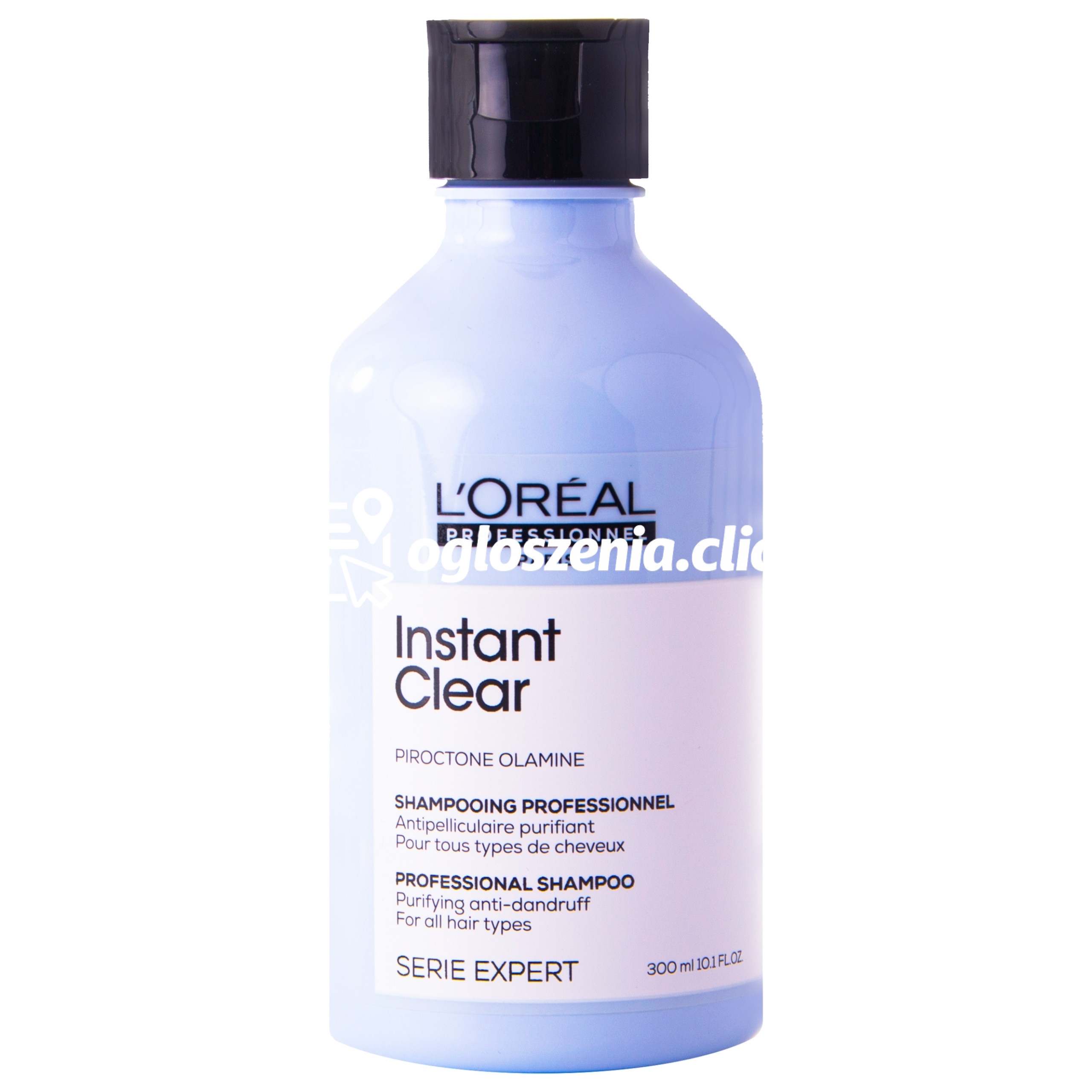 Zdjęcie produktu Loreal Instant Clear Pure szampon przeciwlupiezowy do normalnych wlosów 300 ml