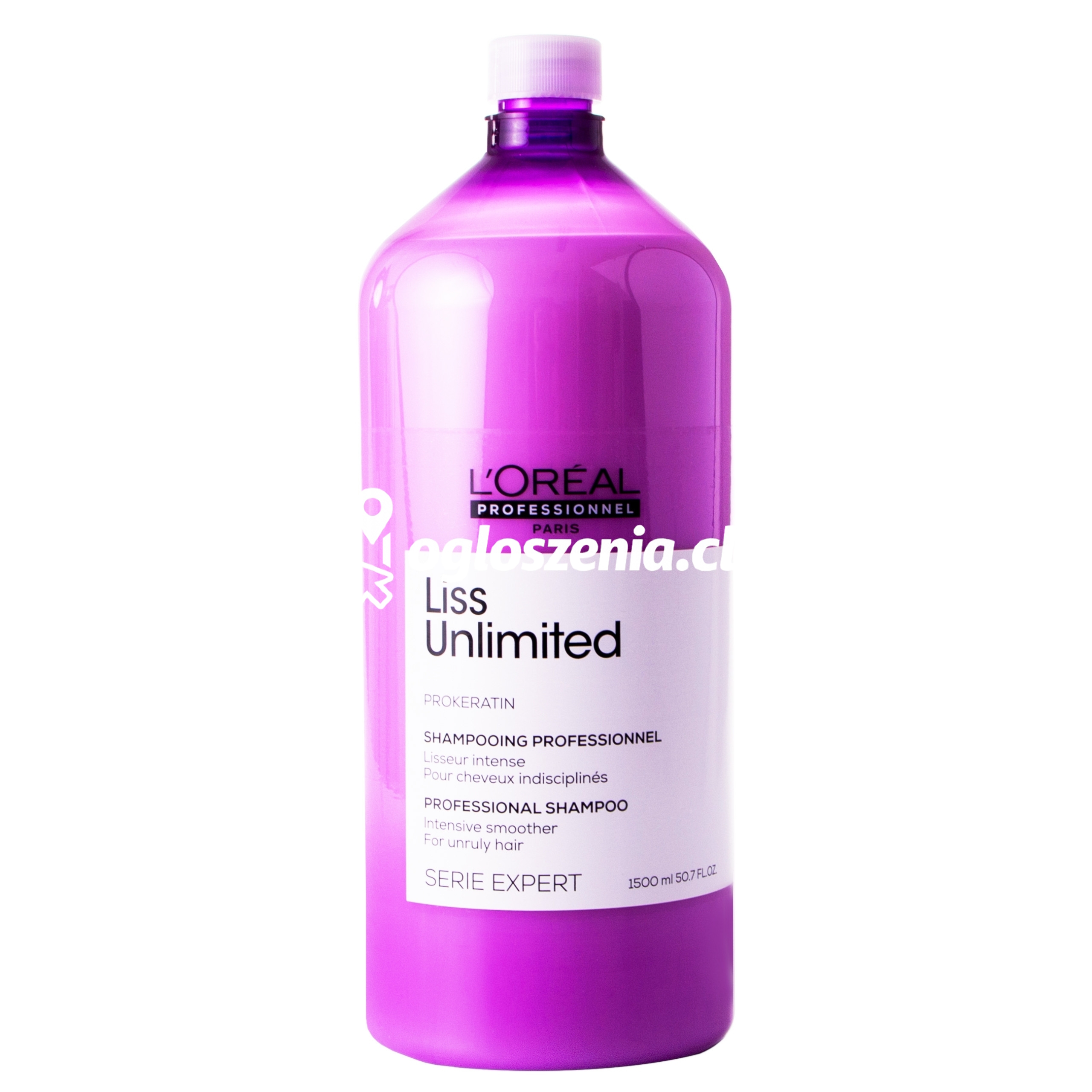 Zdjęcie produktu Loreal Liss Unlimited - szampon wygladzajacy i odbudowujacy wlosy, 1500ml