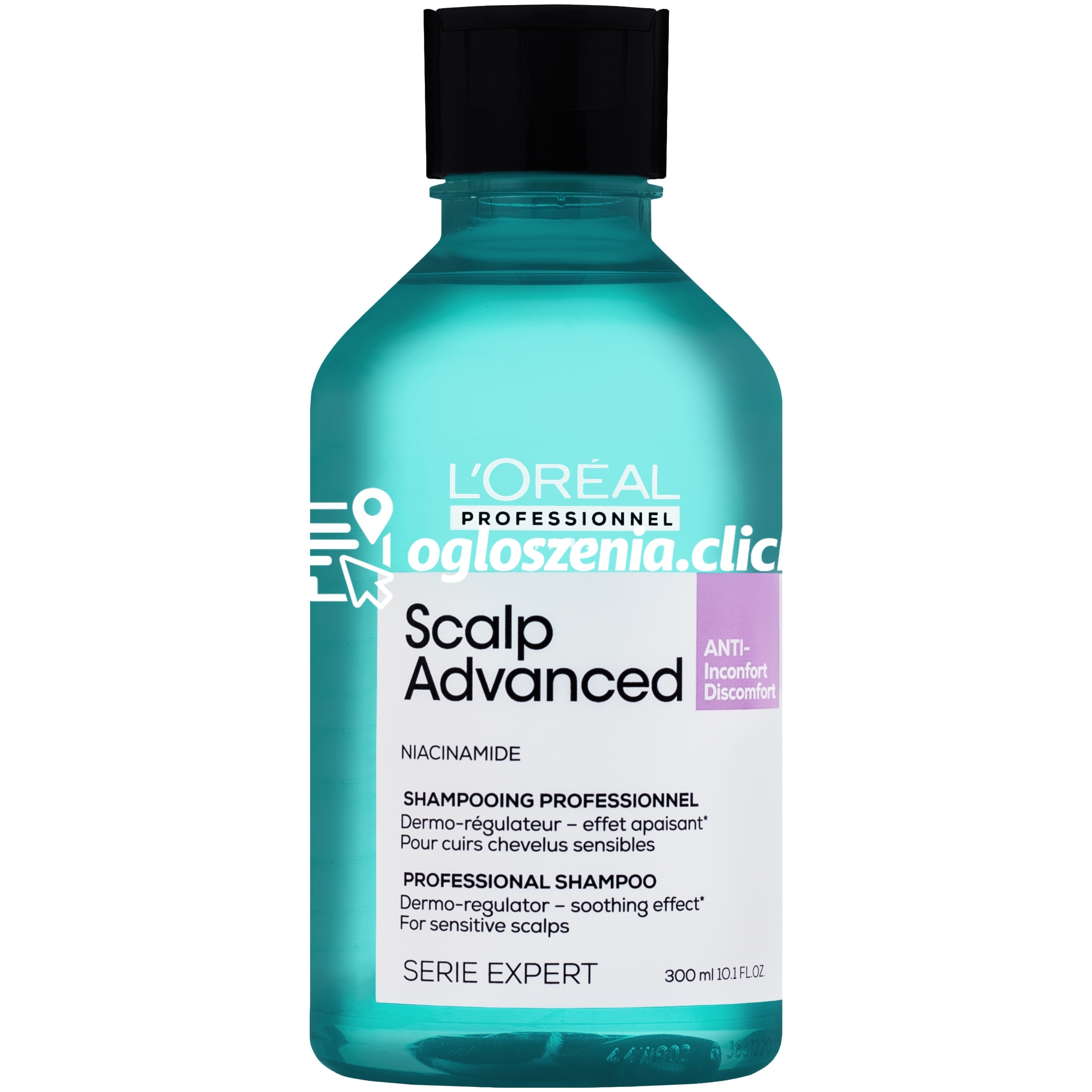 Zdjęcie produktu Loreal Scalp Advanced - szampon oczyszczajacy do wrazliwej skóry glowy, 300ml