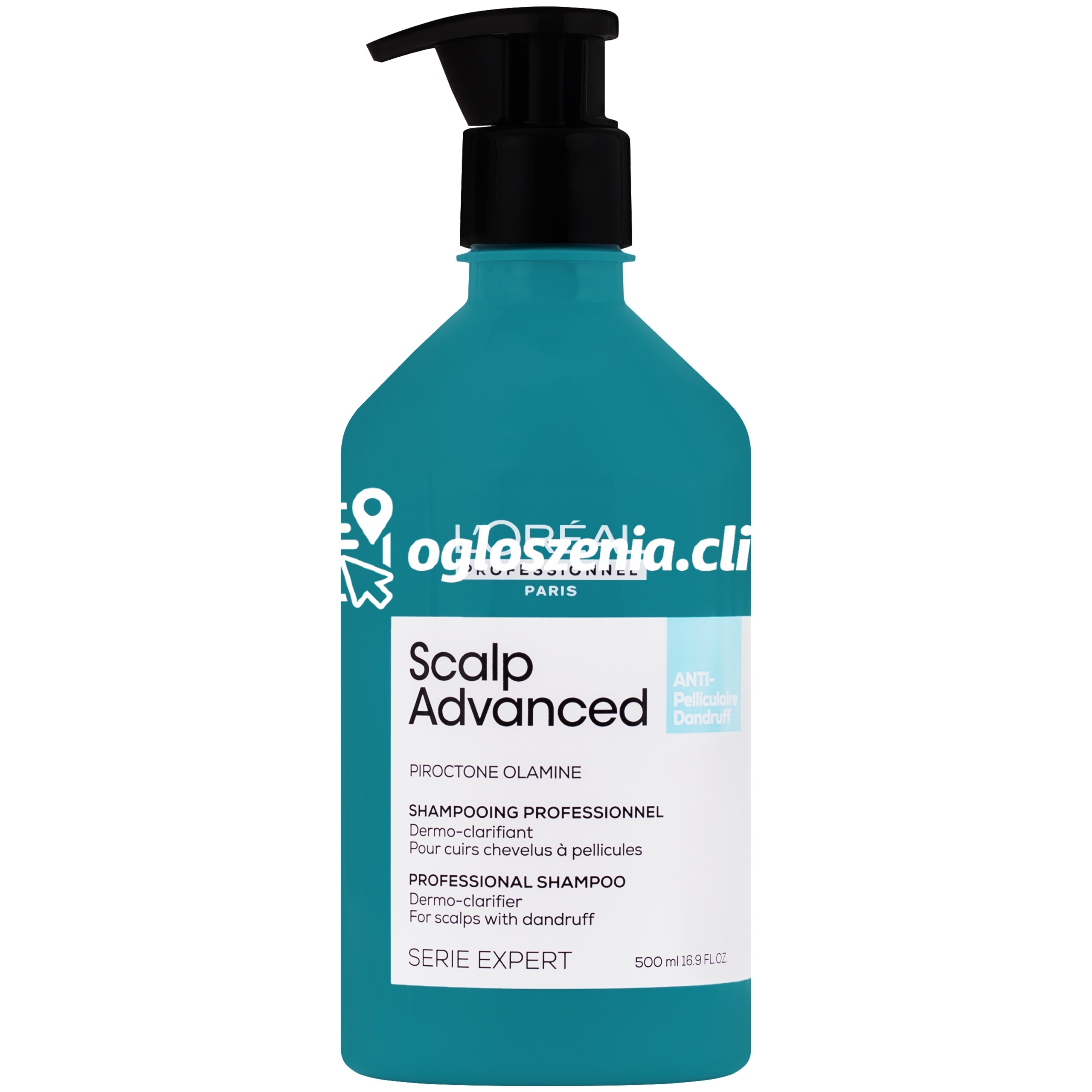 Zdjęcie produktu Loreal Scalp Advanced - szampon przeciwlupiezowy, 500ml