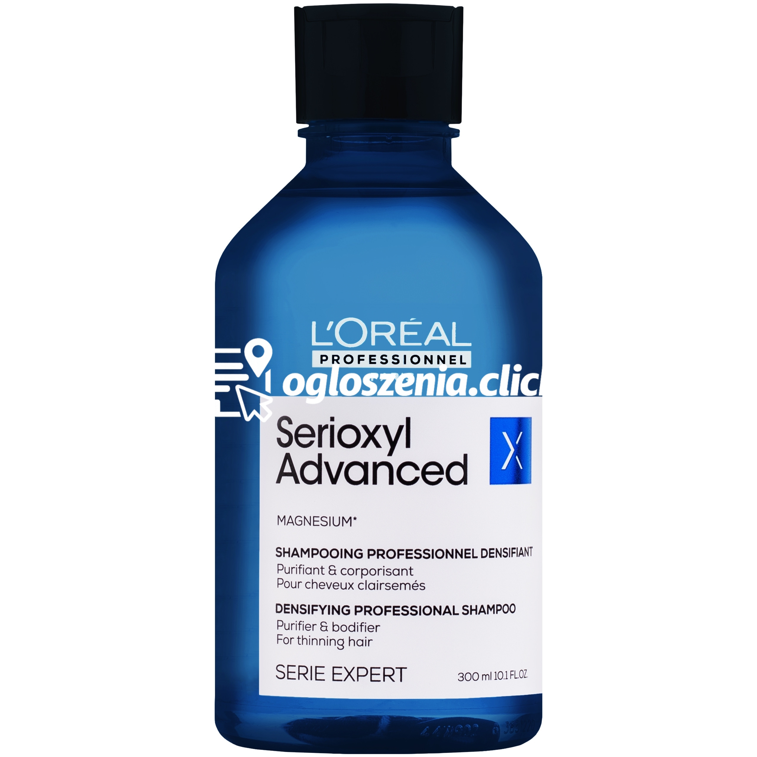 Zdjęcie produktu Loreal Serioxyl Advanced - szampon w zelu zageszczajacy wlosy, 300ml