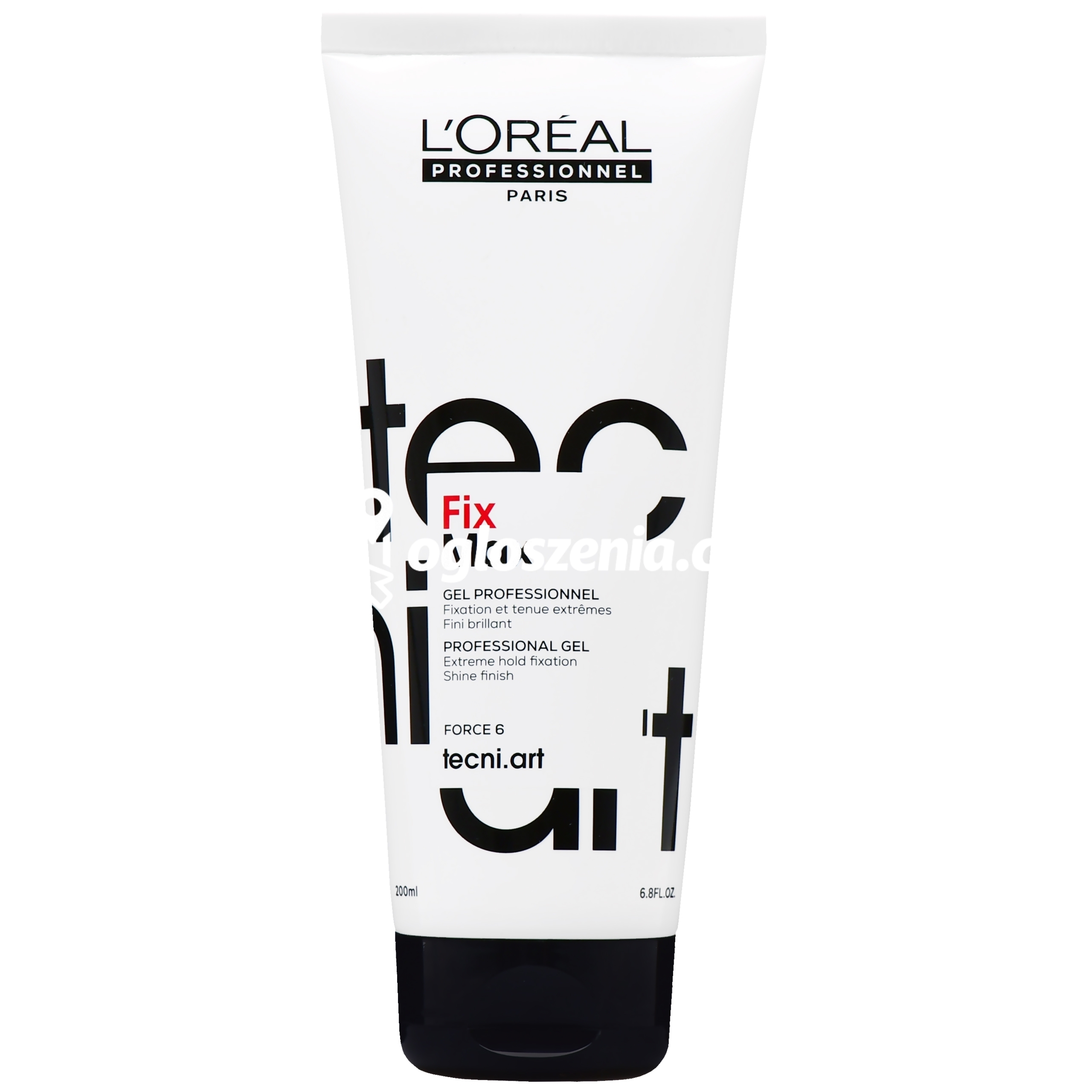 Zdjęcie produktu Loreal Tecni Art Fix Max - zel modelujacy, utrwala fryzure, zawiera filtry UV, 200ml