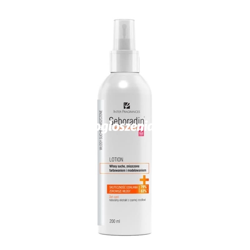 Zdjęcie produktu Lotion do wlosów suchych, zniszczonych farbowaniem i modelowaniem Seboradin Regenerujacy 200 ml