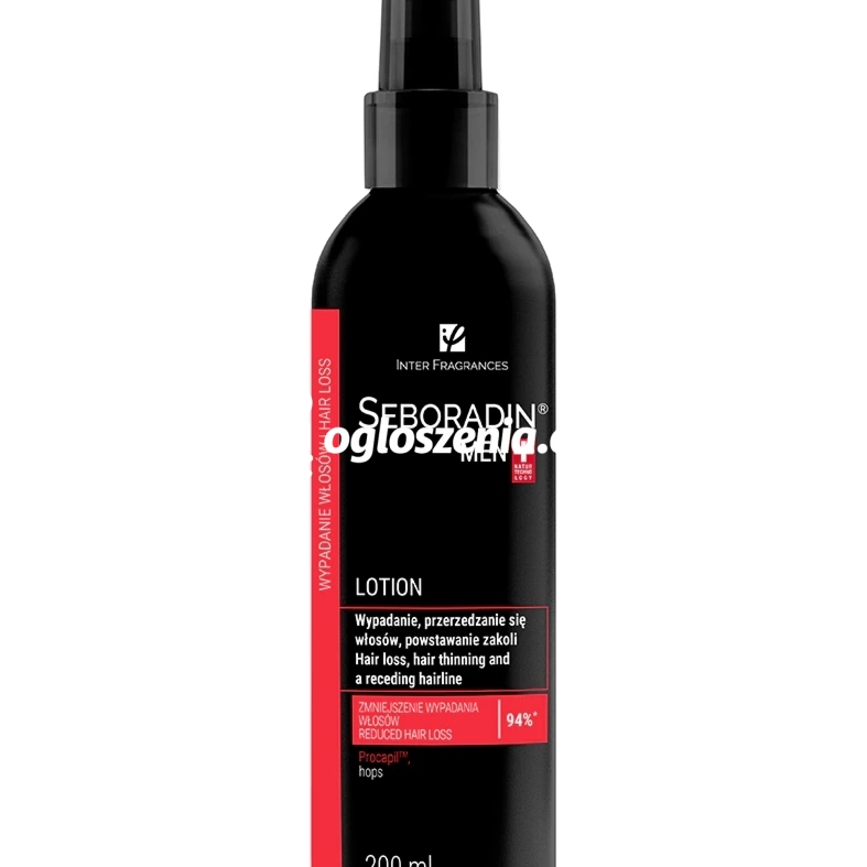 Zdjęcie produktu Lotion przeciw wypadaniu wlosów dla mezczyzn Seboradin Men Forte 200 ml