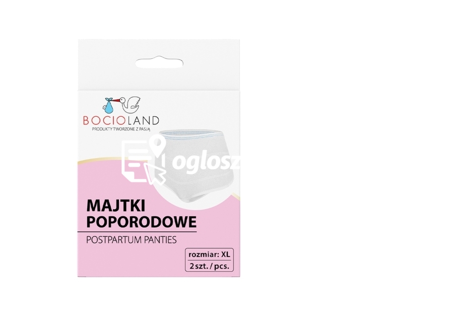 Zdjęcie produktu Majtki poporodowe siateczkowe rozmiar XL, 2 sztuki
