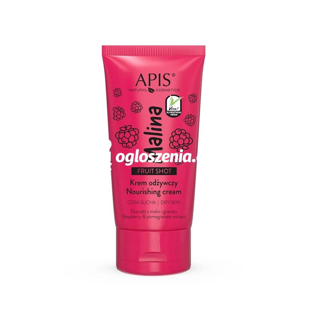 Zdjęcie produktu Malinowy krem odzywczy - Apis Fruit Shot - 50 ml