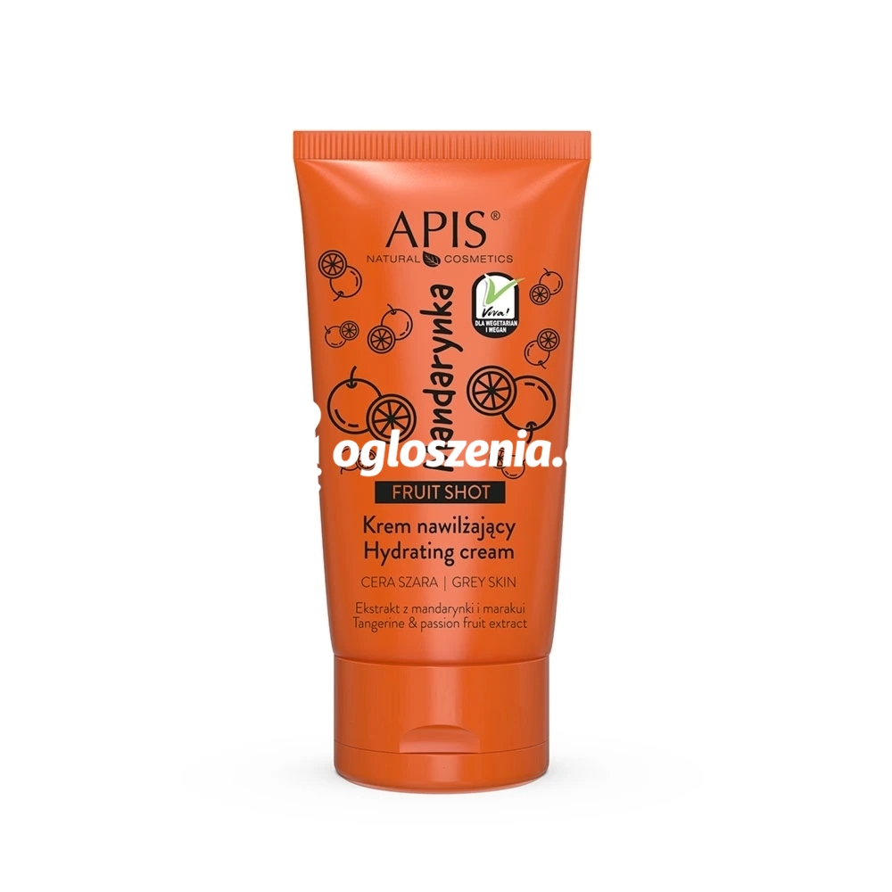 Zdjęcie produktu Mandarynkowy krem nawilzajacy - Apis Fruit Shot - 50 ml
