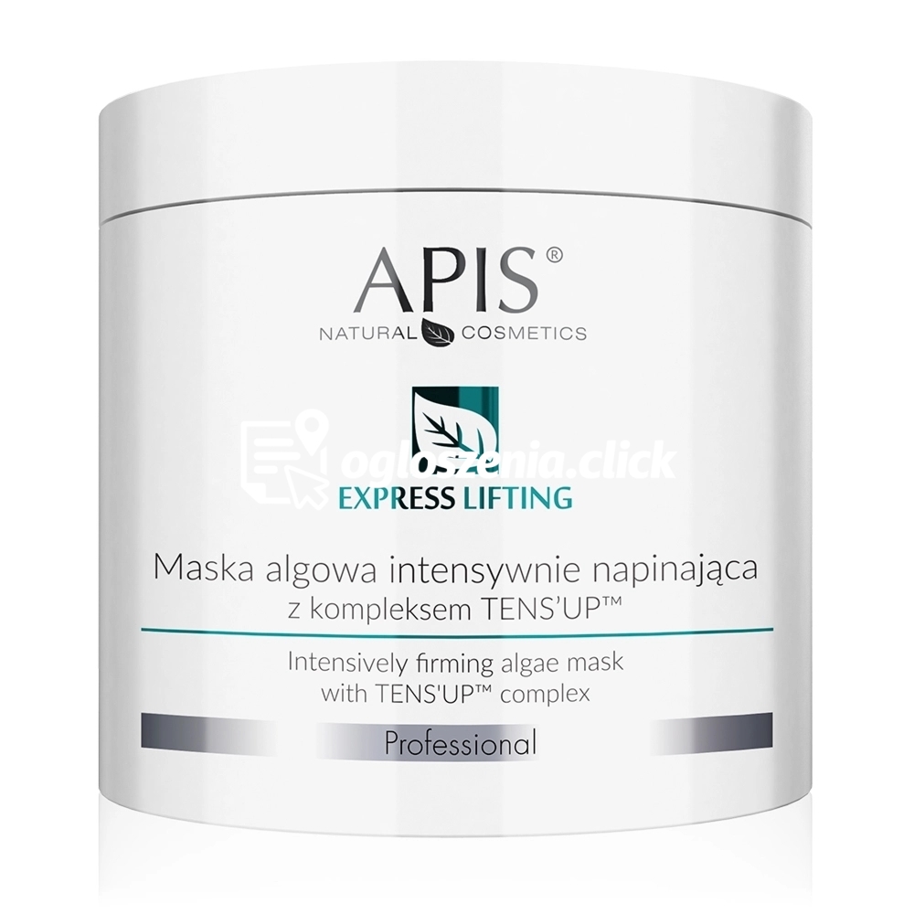 Zdjęcie produktu Maska algowa napinajaca z kompleksem TENS’UP Apis Express Lifting 200 g