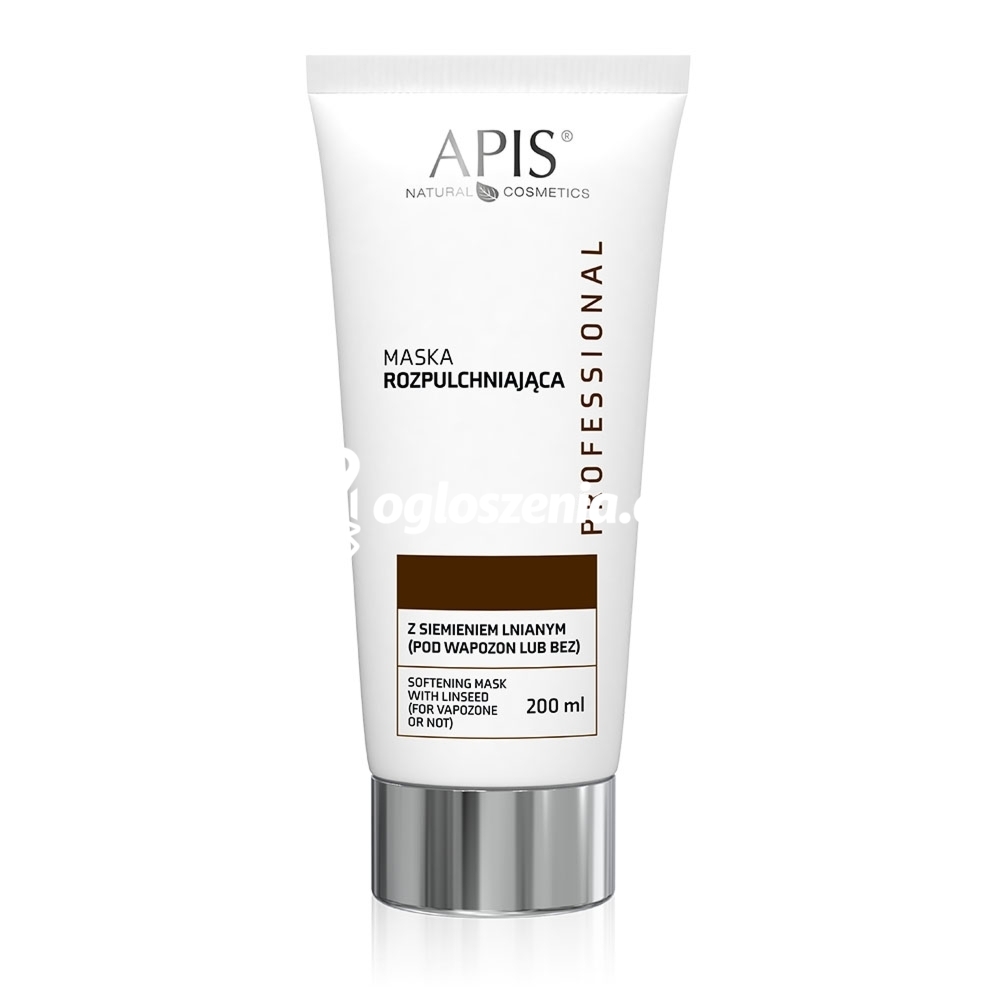 Zdjęcie produktu Maska rozpulchniajaca z siemieniem lnianym - Apis Softening Mask - 200 ml