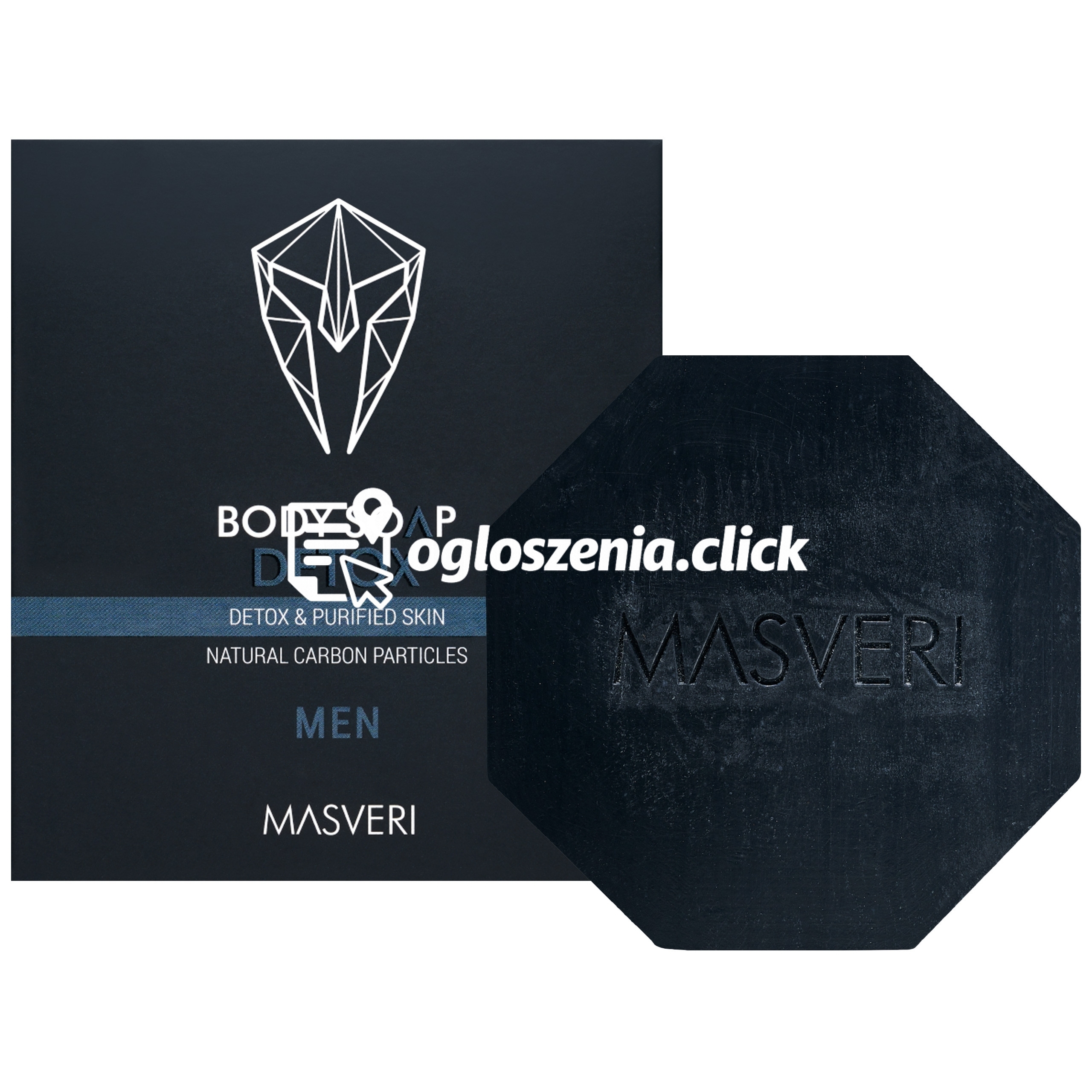 Zdjęcie produktu Masveri Body Soap Detox - detoksykujace mydlo do ciala, 100g