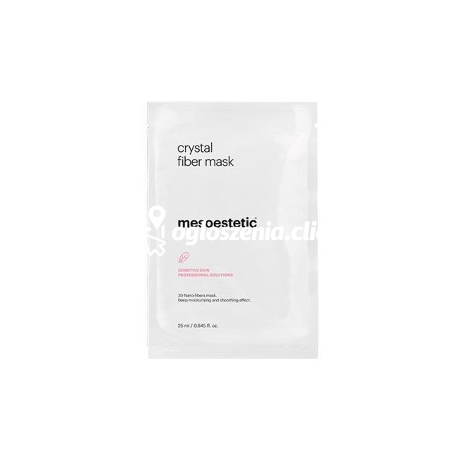 Zdjęcie produktu Mesoestetic Post Peel Crystal Fiber Mask - zelowa maska w placie (1 x 25 ml)