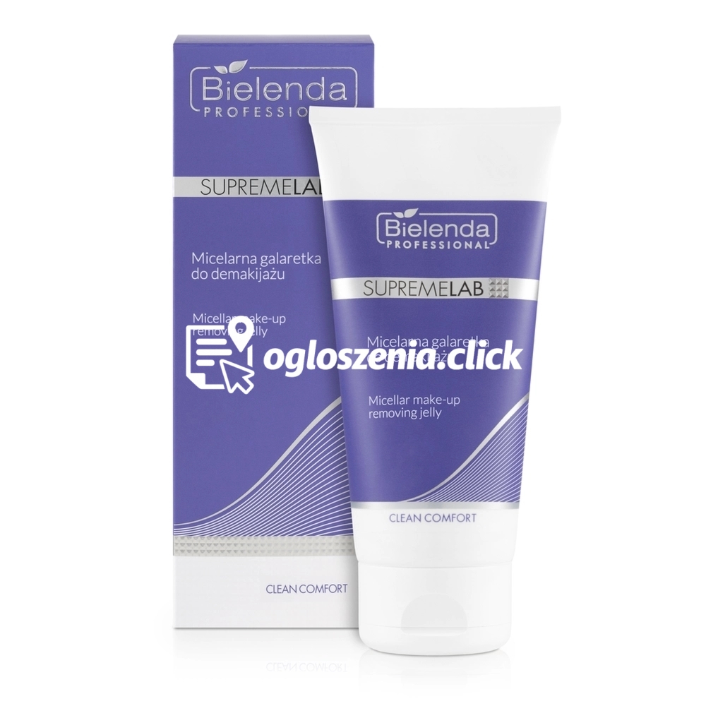 Zdjęcie produktu Micelarna galaretka do demakijazu - Bielenda Supremelab Clean Comfort - 150 ml