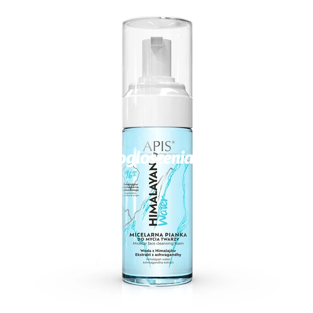 Zdjęcie produktu Micelarna pianka do mycia twarzy - Apis Himalayan Water - 150 ml