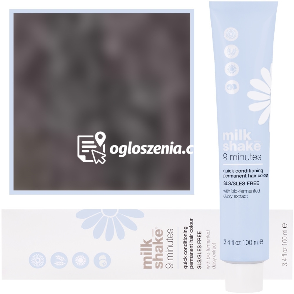 Zdjęcie produktu Milk Shake 9 Minutes - farba do wlosów, pelna paleta kolorów, 100ml 5,31 | 5GA || Zloty Popielaty Jasny Braz