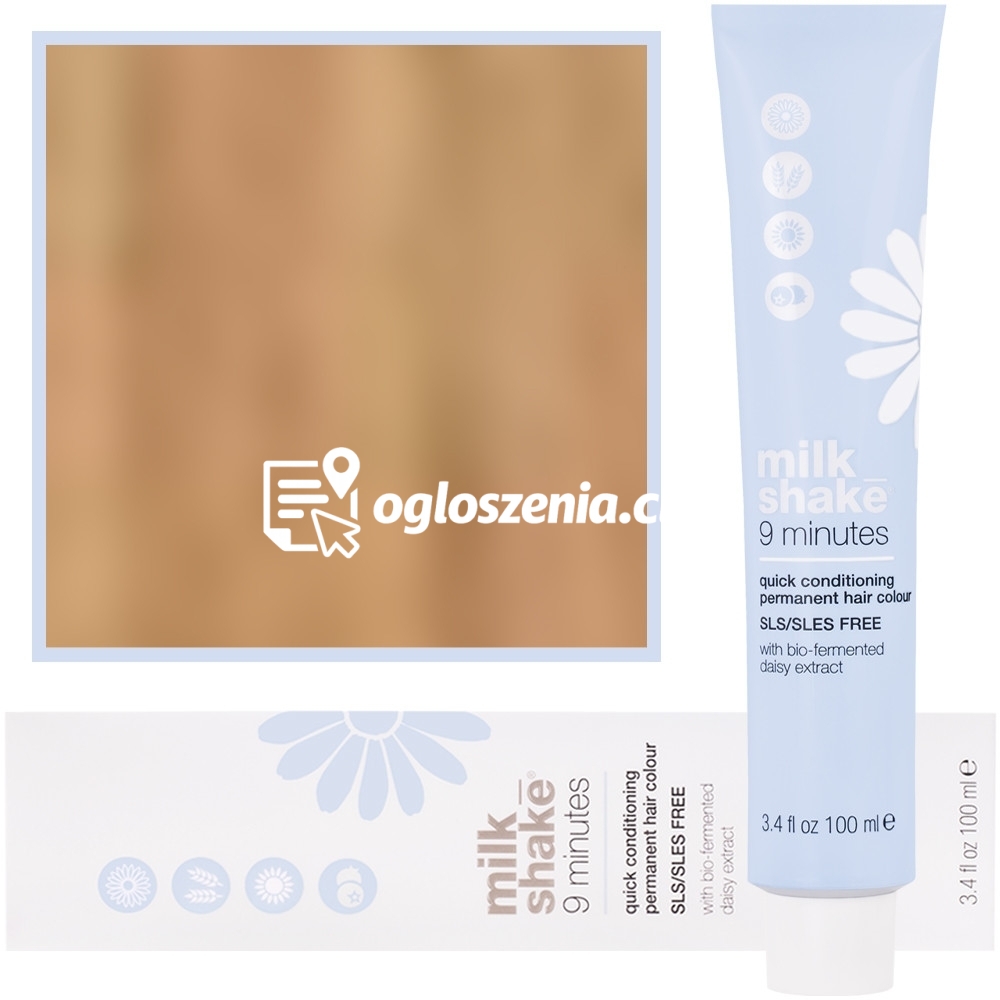 Zdjęcie produktu Milk Shake 9 Minutes - farba do wlosów, pelna paleta kolorów, 100ml 10,3 | 10G || Najjasniejszy Zlocisty