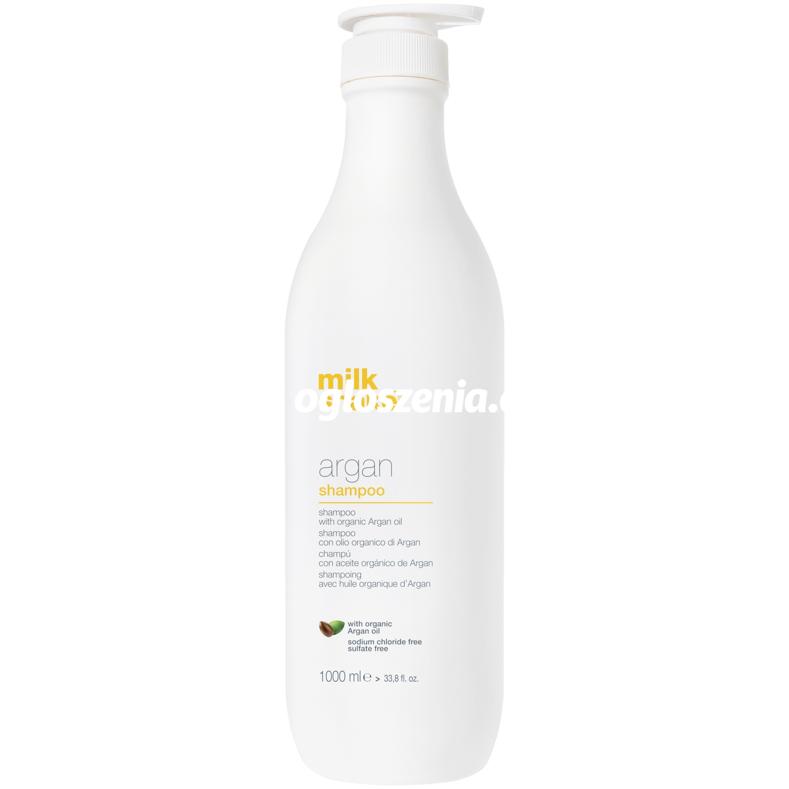 Zdjęcie produktu Milk Shake Argan Oil Shampoo – szampon do codziennej pielegnacji z olejkiem arganowym, 1000ml
