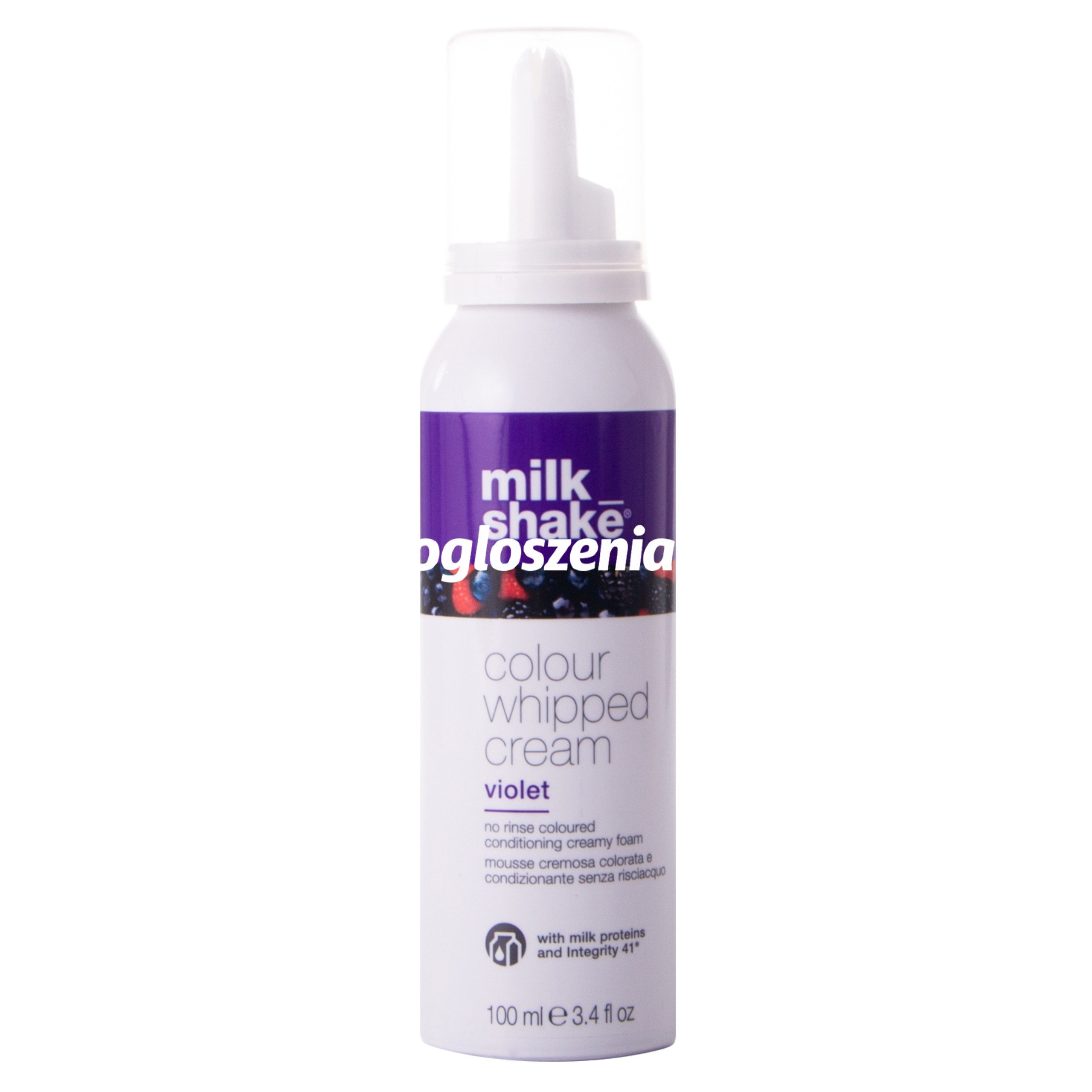 Zdjęcie produktu Milk Shake Color Whipped Cream Beige Blonde – pianka koloryzujaca i odzywcza bez splukiwania 100 ml Violet
