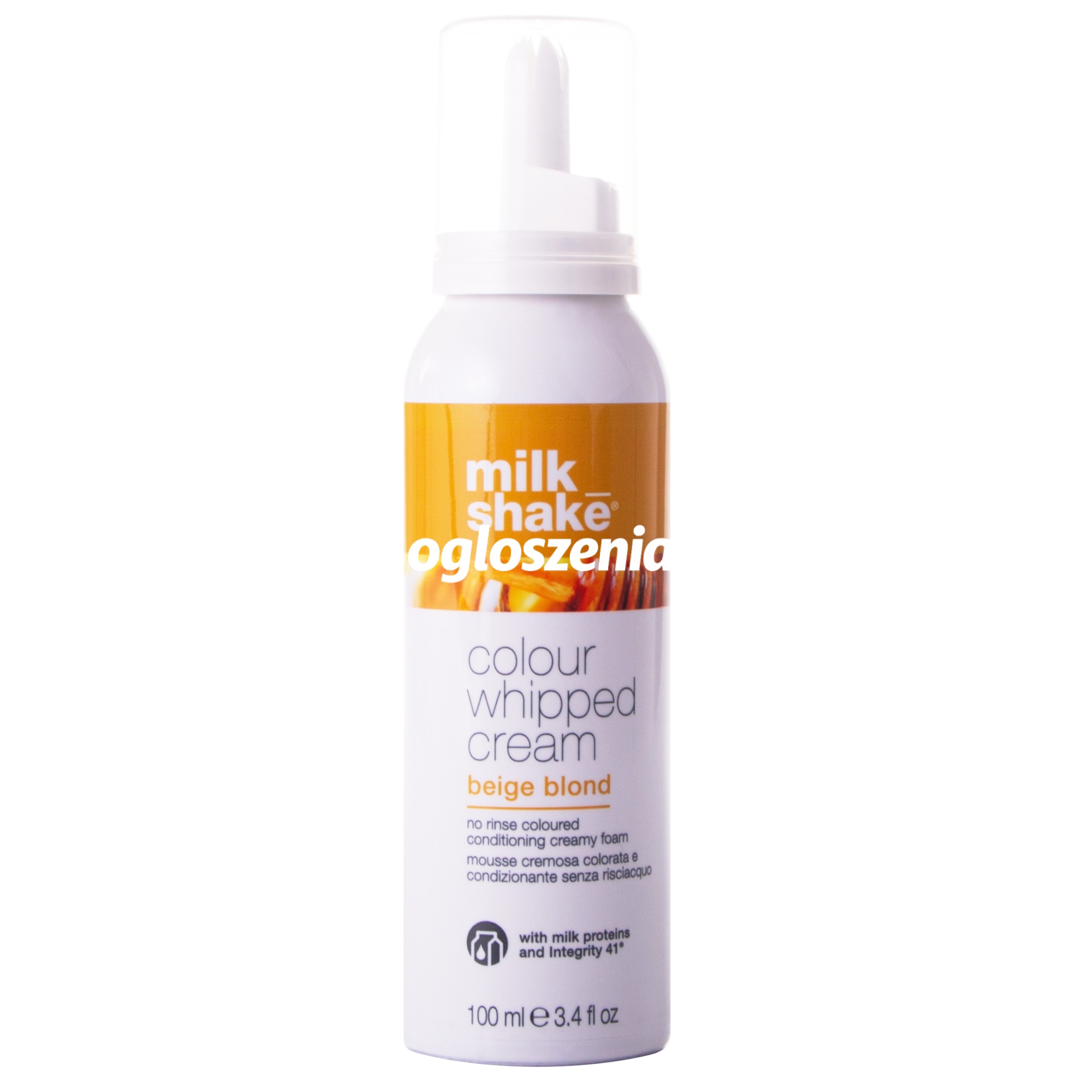 Zdjęcie produktu Milk Shake Color Whipped Cream Beige Blonde – pianka koloryzujaca i odzywcza bez splukiwania 100 ml Beige