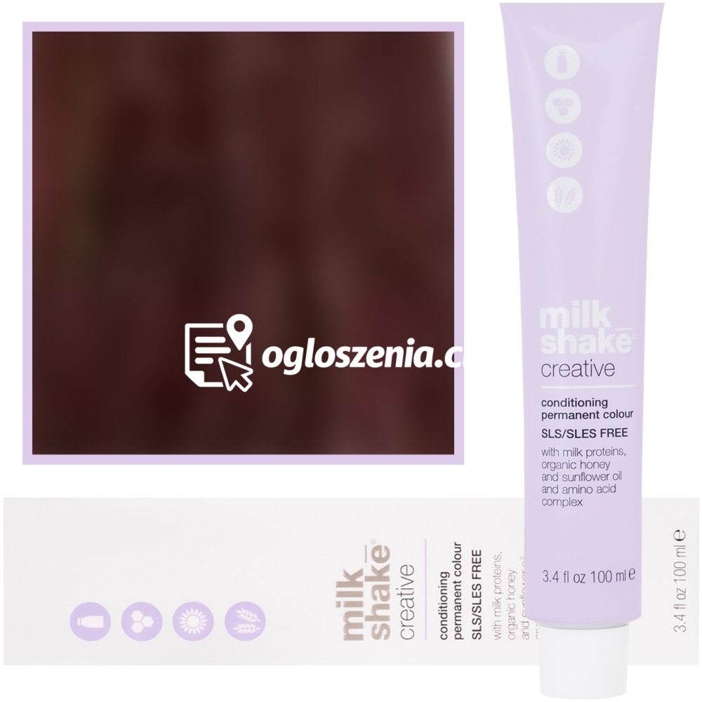Zdjęcie produktu Milk Shake Creative - farba do wlosów, pelna paleta kolorów, 100ml 6,54 | 6MC || Ciemny Miedziany