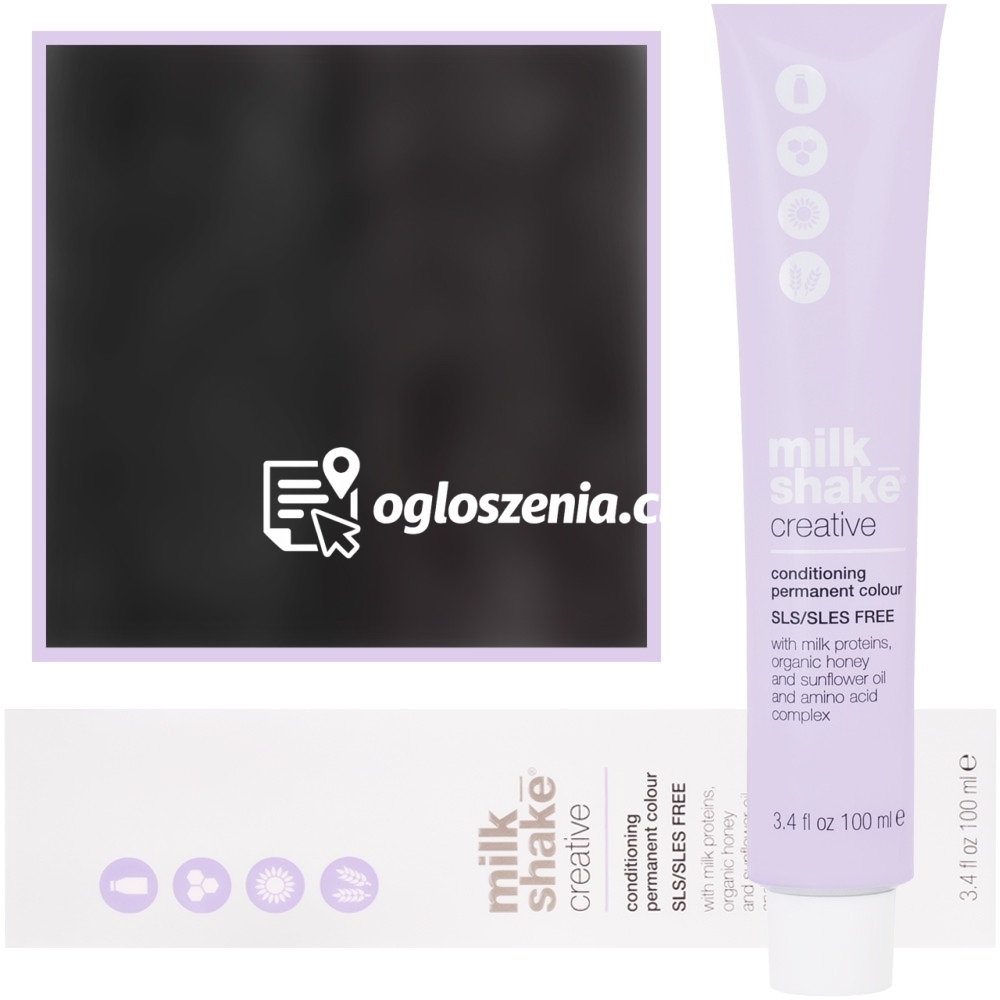 Zdjęcie produktu Milk Shake Creative - farba do wlosów, pelna paleta kolorów, 100ml 5,35 | 5GM || Jasny Zloty Mahoniowy Braz