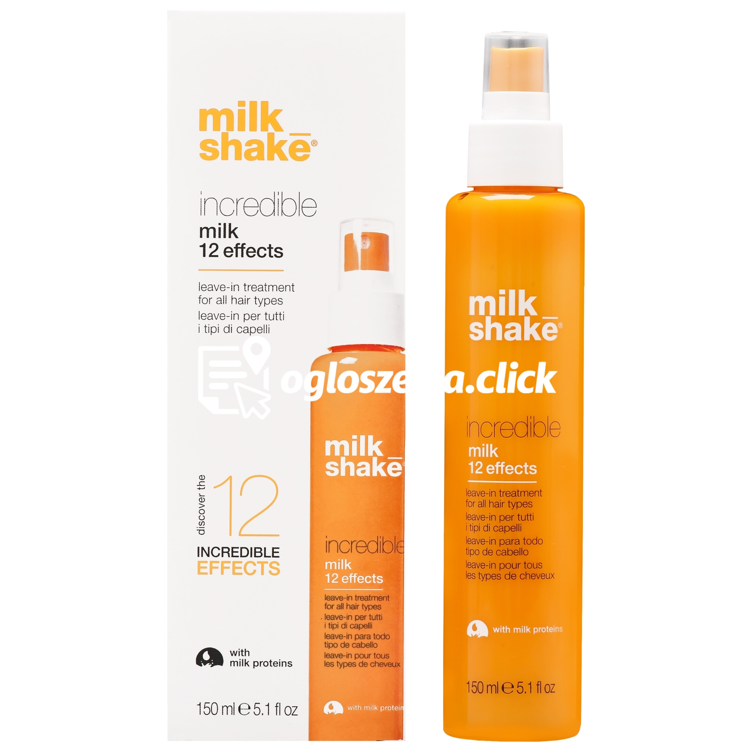 Zdjęcie produktu Milk Shake Incredible Milk Leave-In Treatment 12 Effects – uniwersalna pielegnacja wlosów 150 ml