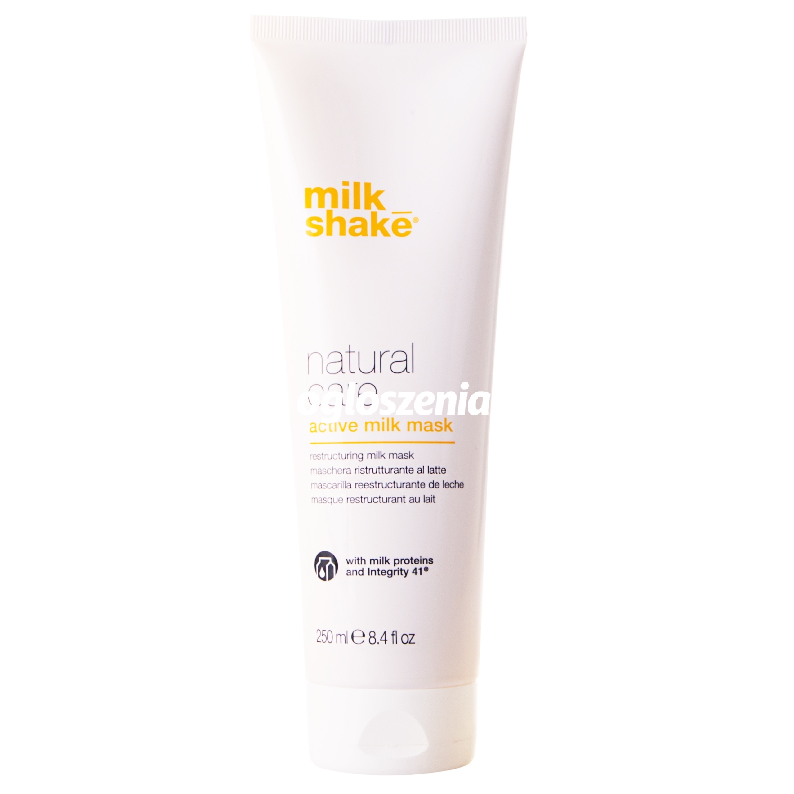 Zdjęcie produktu Milk Shake Natural Care Milk Mask mleczna maska do wlosów zniszczonych 250 ml