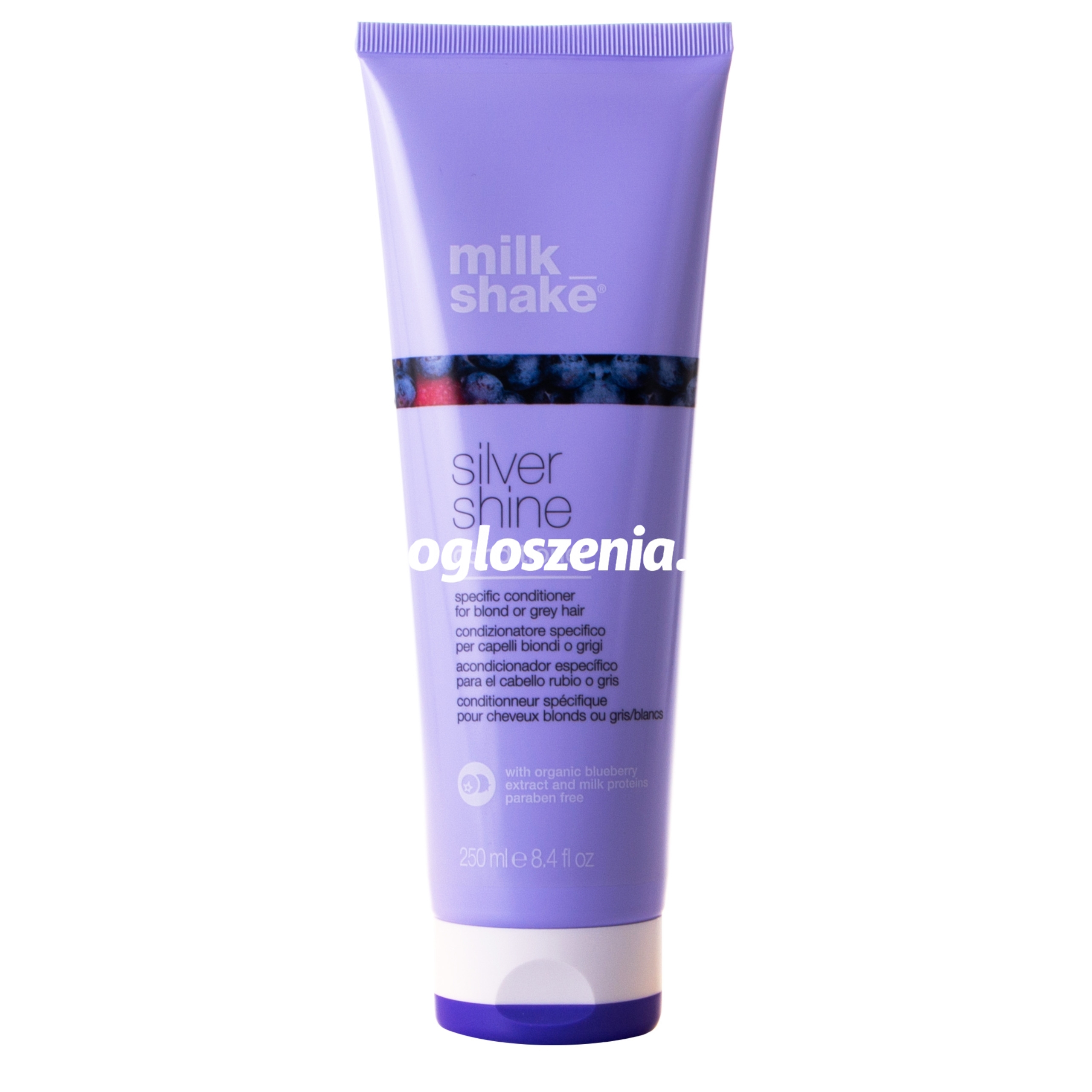 Zdjęcie produktu Milk Shake Silver Shine odzywka do wlosów rozjasnianych i blond 250 ml