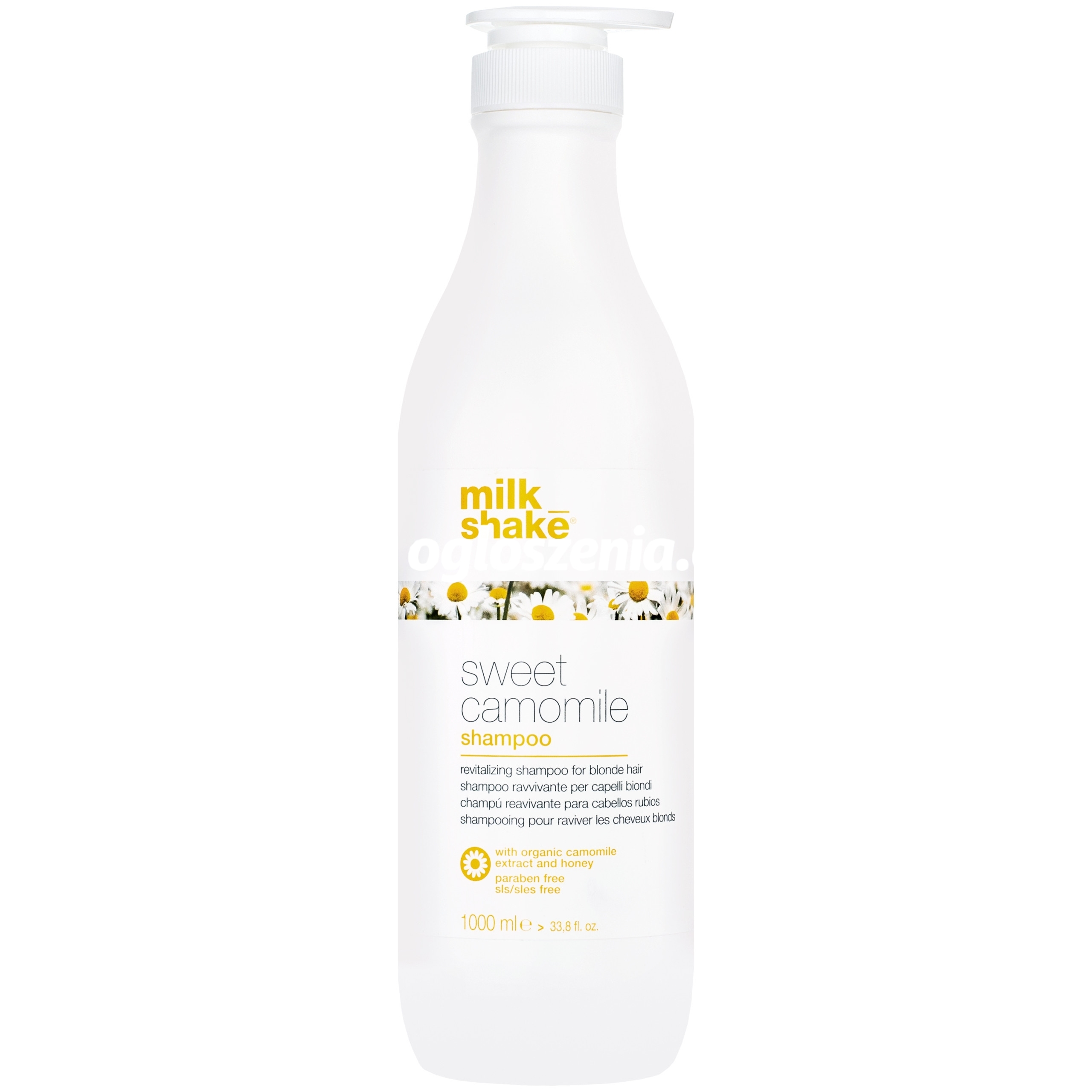 Zdjęcie produktu Milk Shake Sweet Camomile – szampon do wlosów blond z rumiankiem, 1000ml