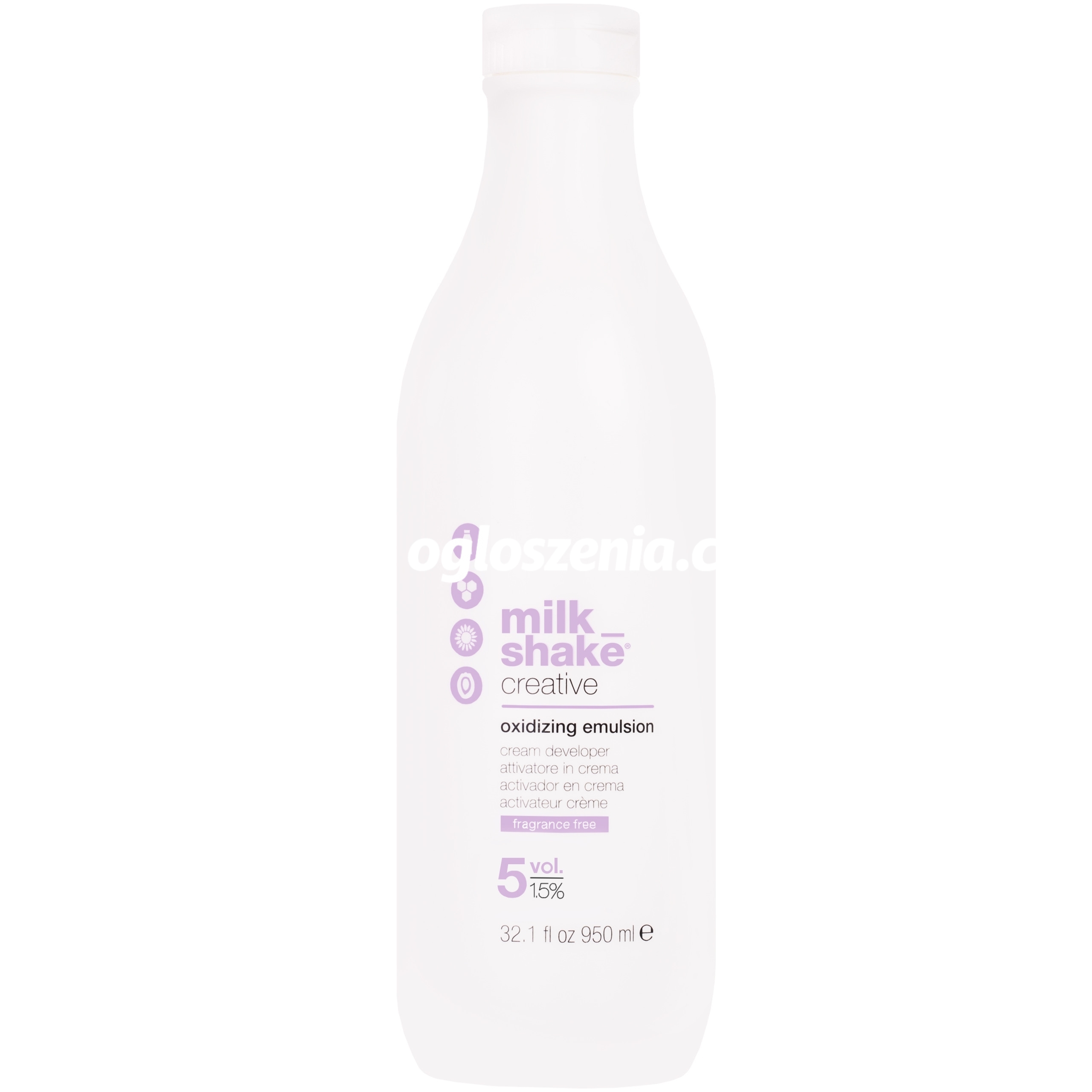 Zdjęcie produktu Milk Shake Z.OneCreative 5-40 Vol - profesjonalna emulsja utleniajaca do farb, 950ml 5 VOL | 1,5%
