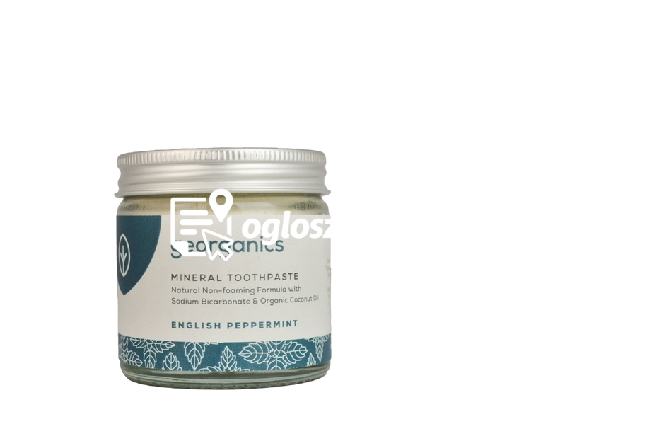 Zdjęcie produktu Mineralna pasta do zebów w sloiku, naturalny sklad, do codziennej pielegnacji, smak mietowy, 60 ml