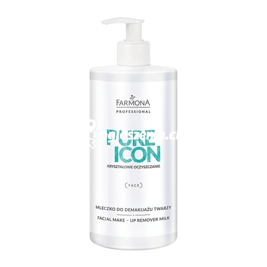 Zdjęcie produktu Mleczko do demakijazu twarzy - Farmona Pure Icon - 500 ml