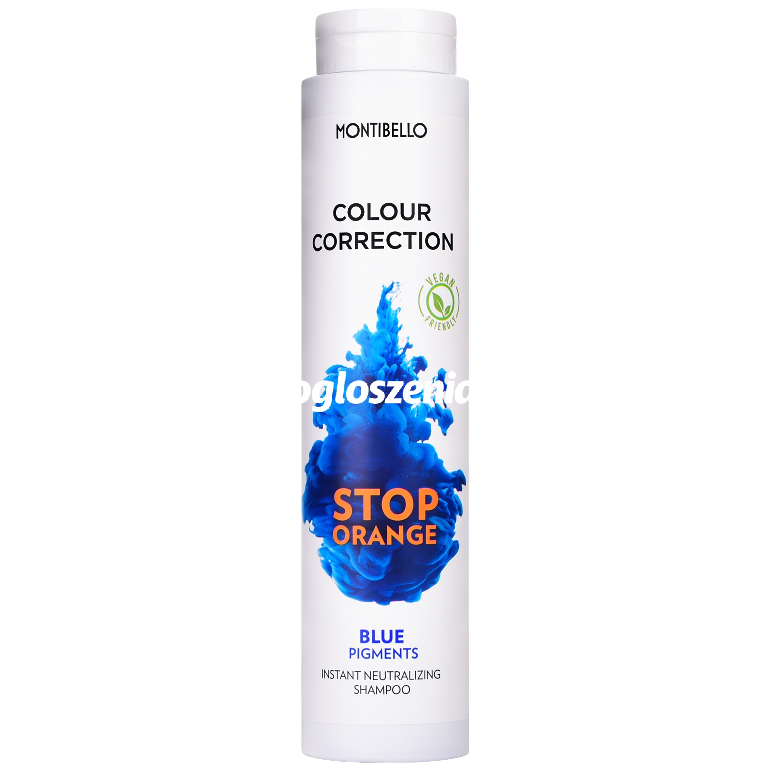 Zdjęcie produktu Montibello Colour Correction Stop Orange Blue Pigments - szampon do wlosów rozjasnianych, 300ml