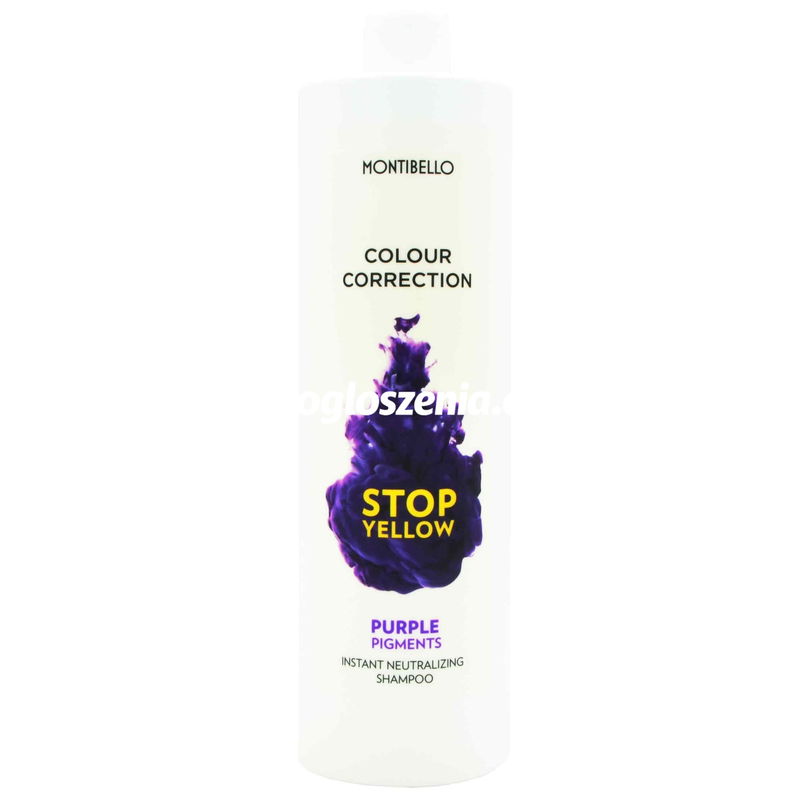 Zdjęcie produktu Montibello Colour Stop Yellow - szampon neutralizujacy zólte odcienie, 1000ml