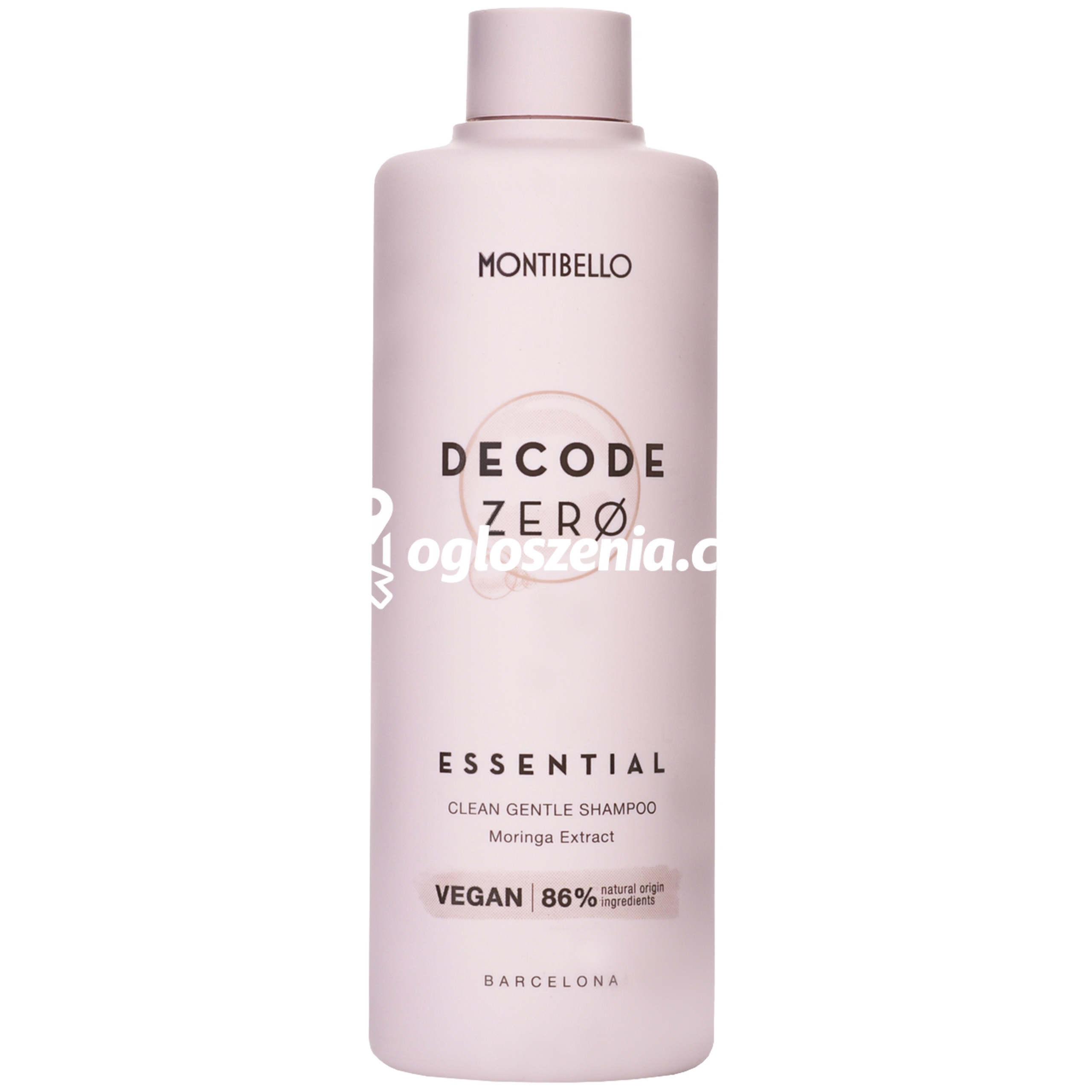Zdjęcie produktu Montibello Decode Zero Esential Clean Gentle Shampoo – odzywczy szampon do wlosów, 1000ml