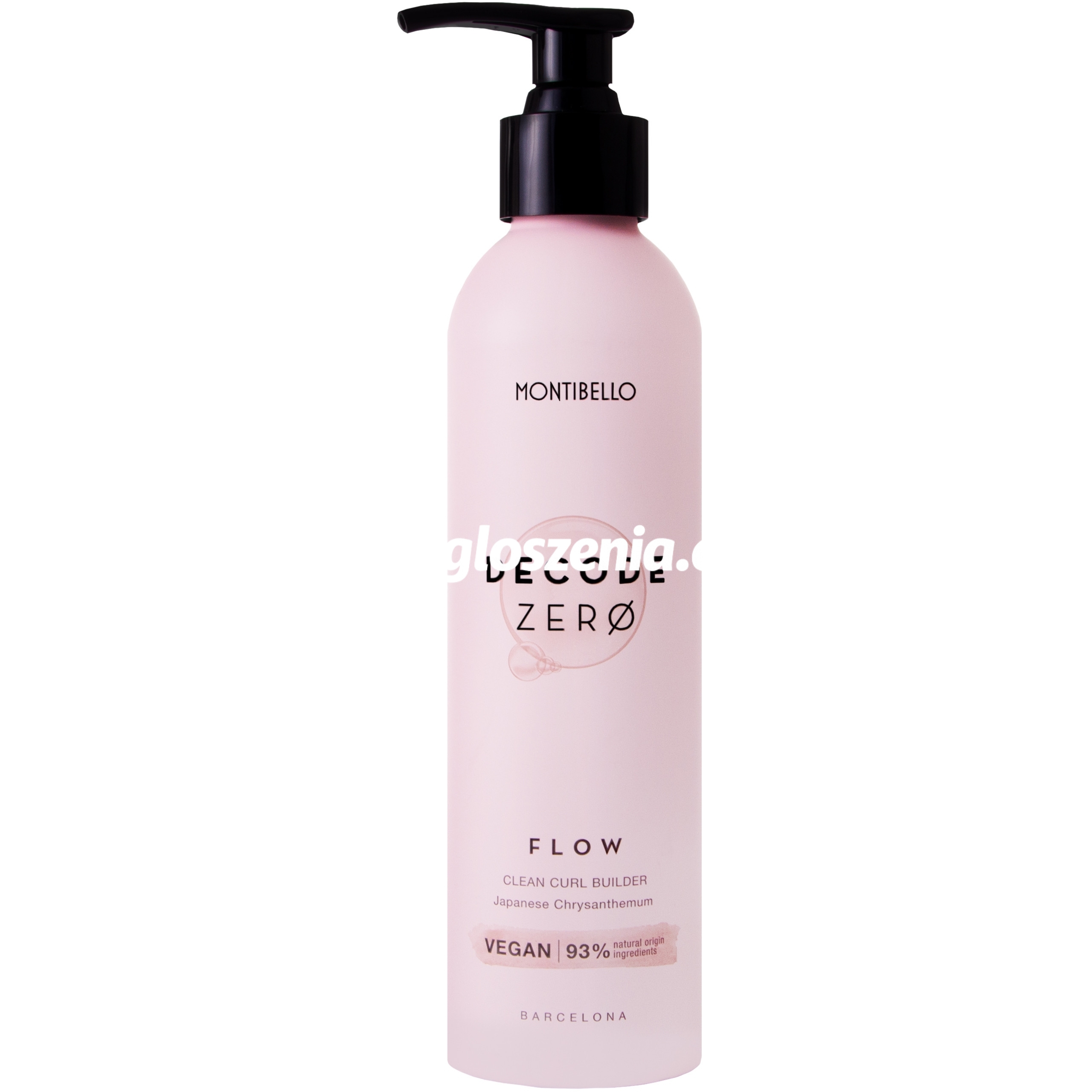 Zdjęcie produktu Montibello Decode Zero Flow - krem do stylizacji loków, podkresla skret, 250ml