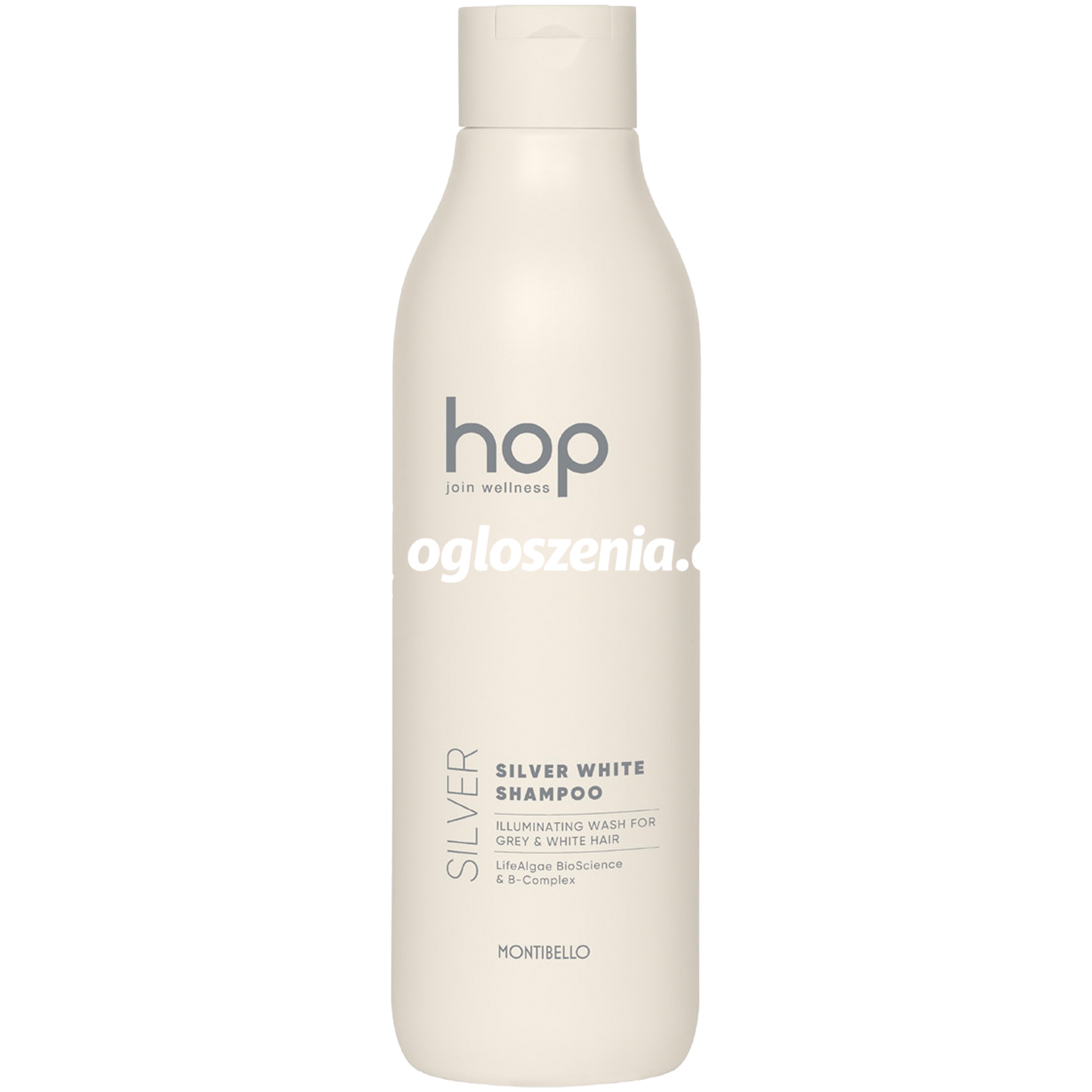 Zdjęcie produktu Montibello HOP Silver White - szampon rozswietlajacy do wlosów siwych, 1000ml