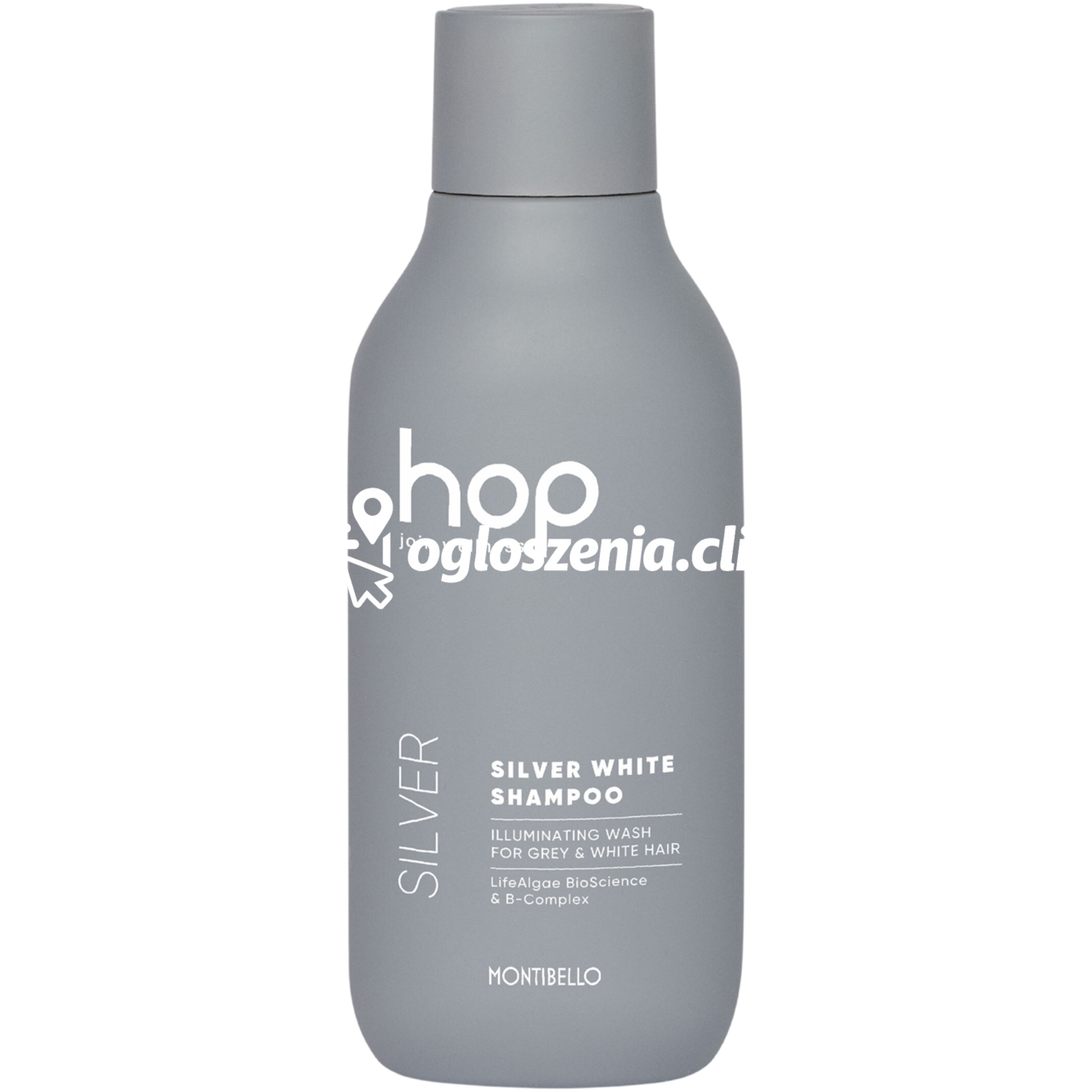 Zdjęcie produktu Montibello HOP Silver White - szampon rozswietlajacy do wlosów siwych, 300ml
