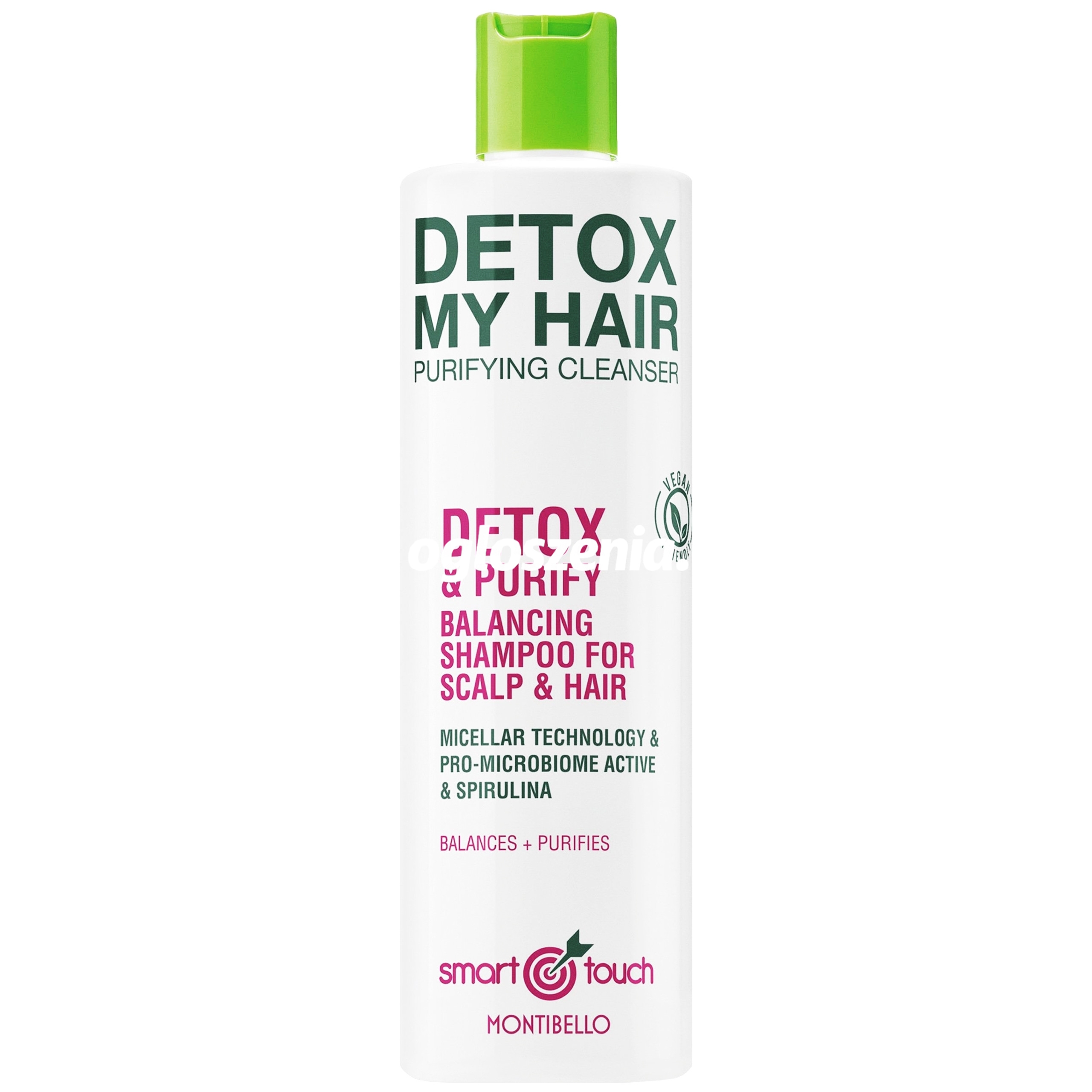 Zdjęcie produktu Montibello Smart Detox Purifying Cleanser, oczyszczajacy szampon do wlosów, 300ml