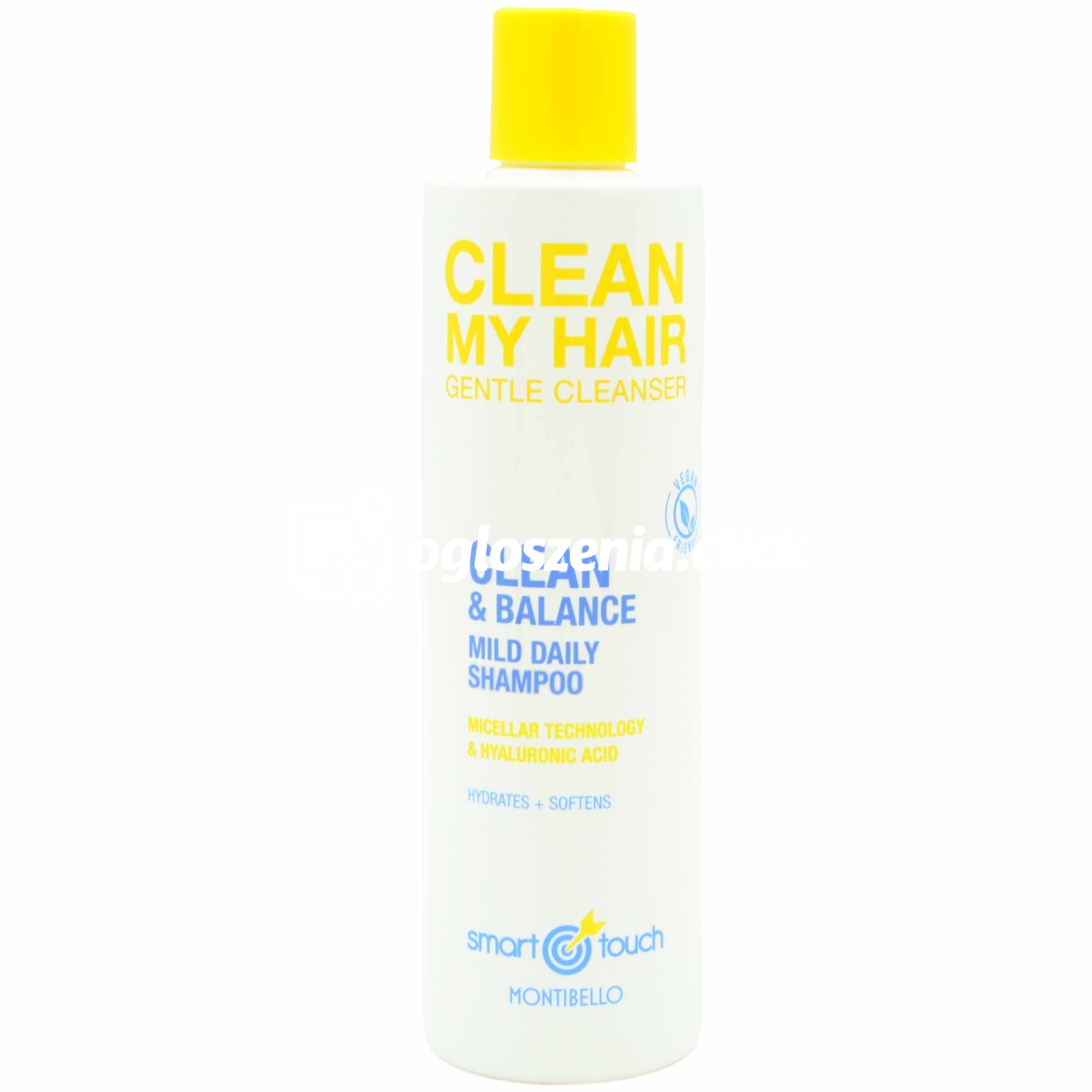 Zdjęcie produktu Montibello Smart Touch Clean My Hair - weganski szampon nawilzajacy, 300 ml