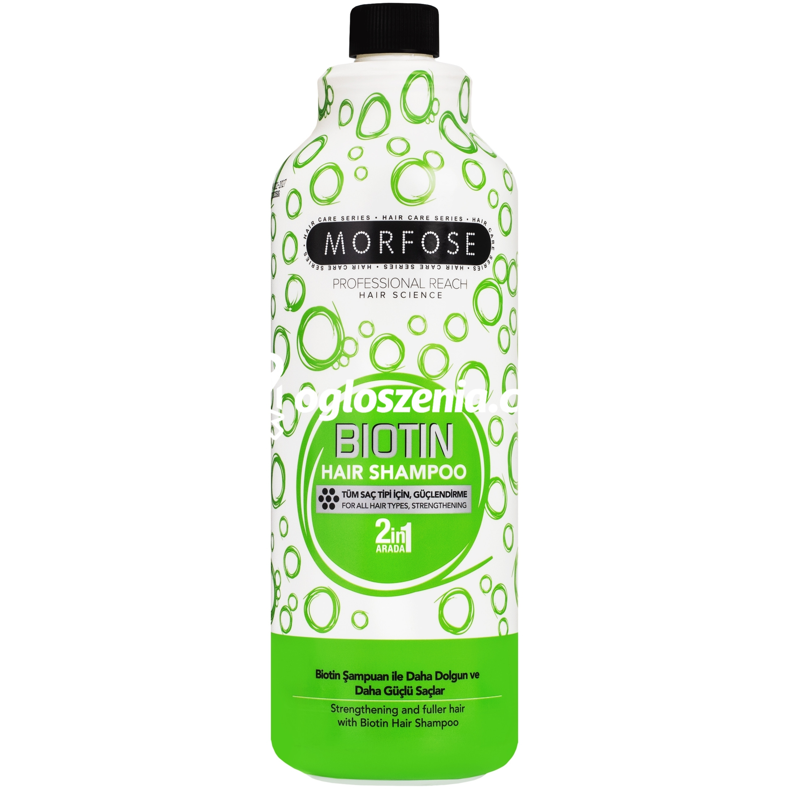 Zdjęcie produktu Morfose Biotin Hair Shampoo - szampon z biotyna do wlosów zniszczonych, 1000ml