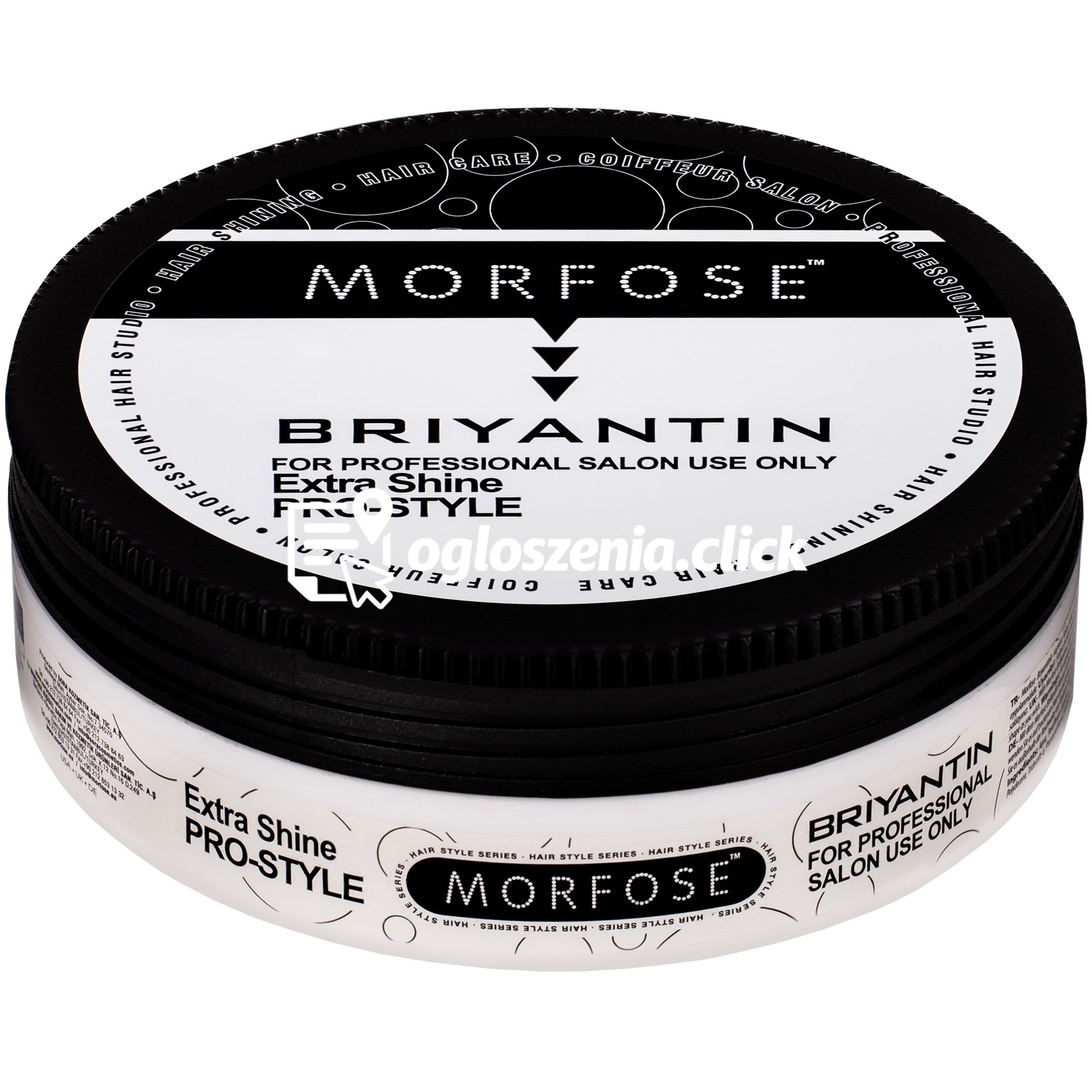Zdjęcie produktu Morfose Briyantin Extra Shine – nablyszczajaco-utrwalajaca brylantyna do stylizacji, 175ml