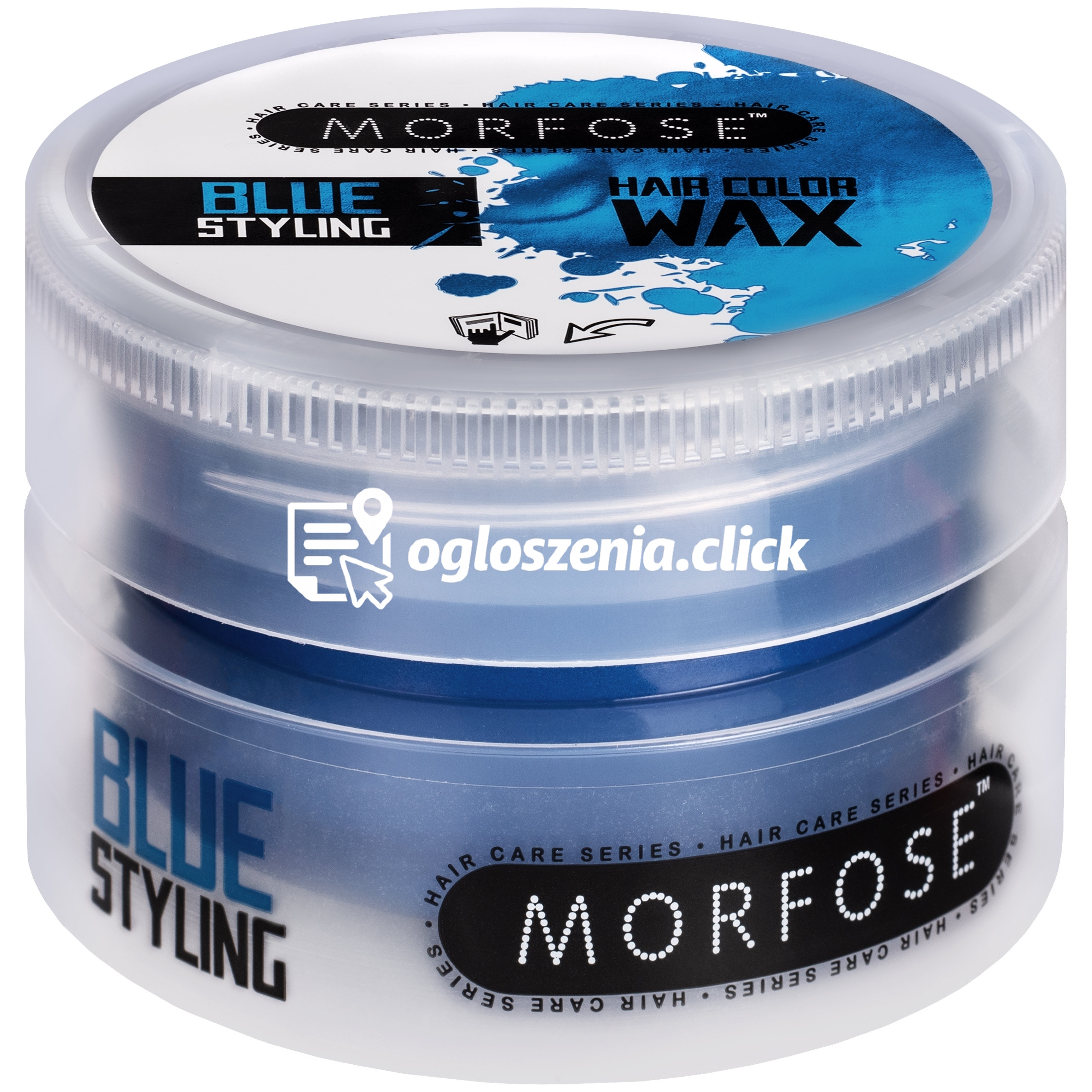 Zdjęcie produktu Morfose Hair Color Wax - koloryzujacy wosk do wlosów, mocny, matowe wykonczenie, 100ml Blue | Niebieski