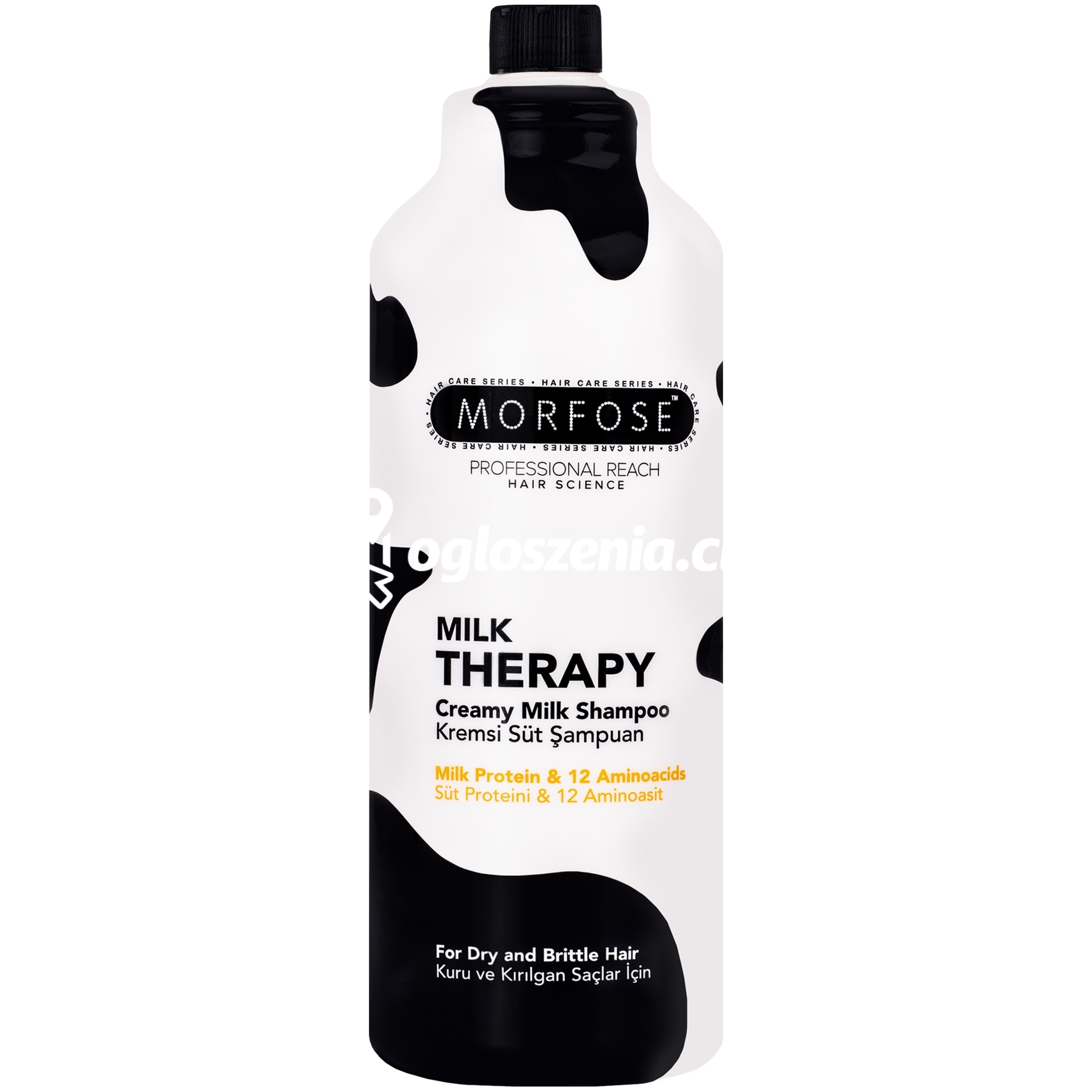 Zdjęcie produktu Morfose Milk Therapy Shampoo – szampon do wlosów suchych i oslabionych, 1000 ml