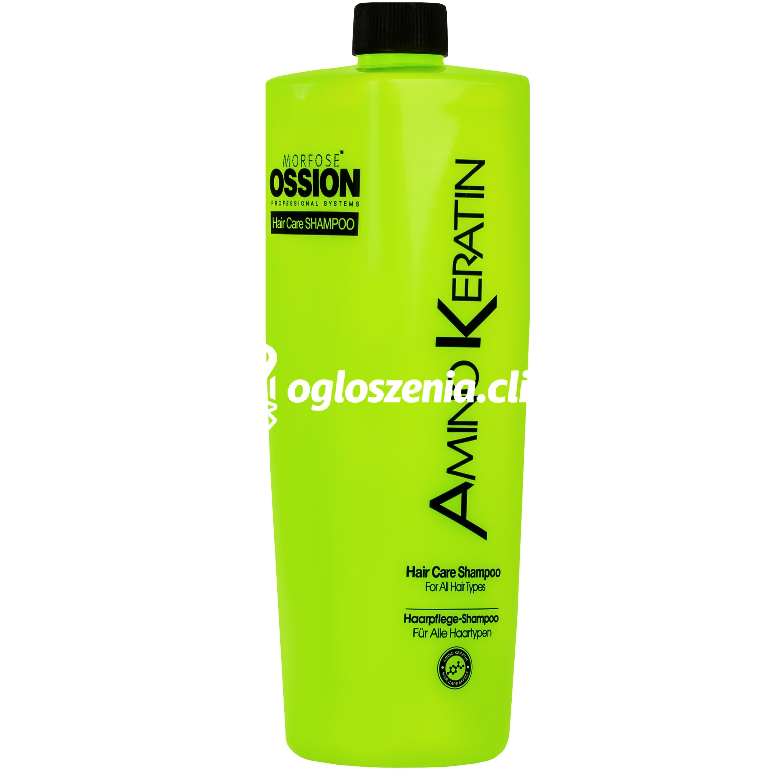 Zdjęcie produktu Morfose Ossion Amino Keratin Hair Care Shampoo – keratynowy szampon do wlosów, 800ml